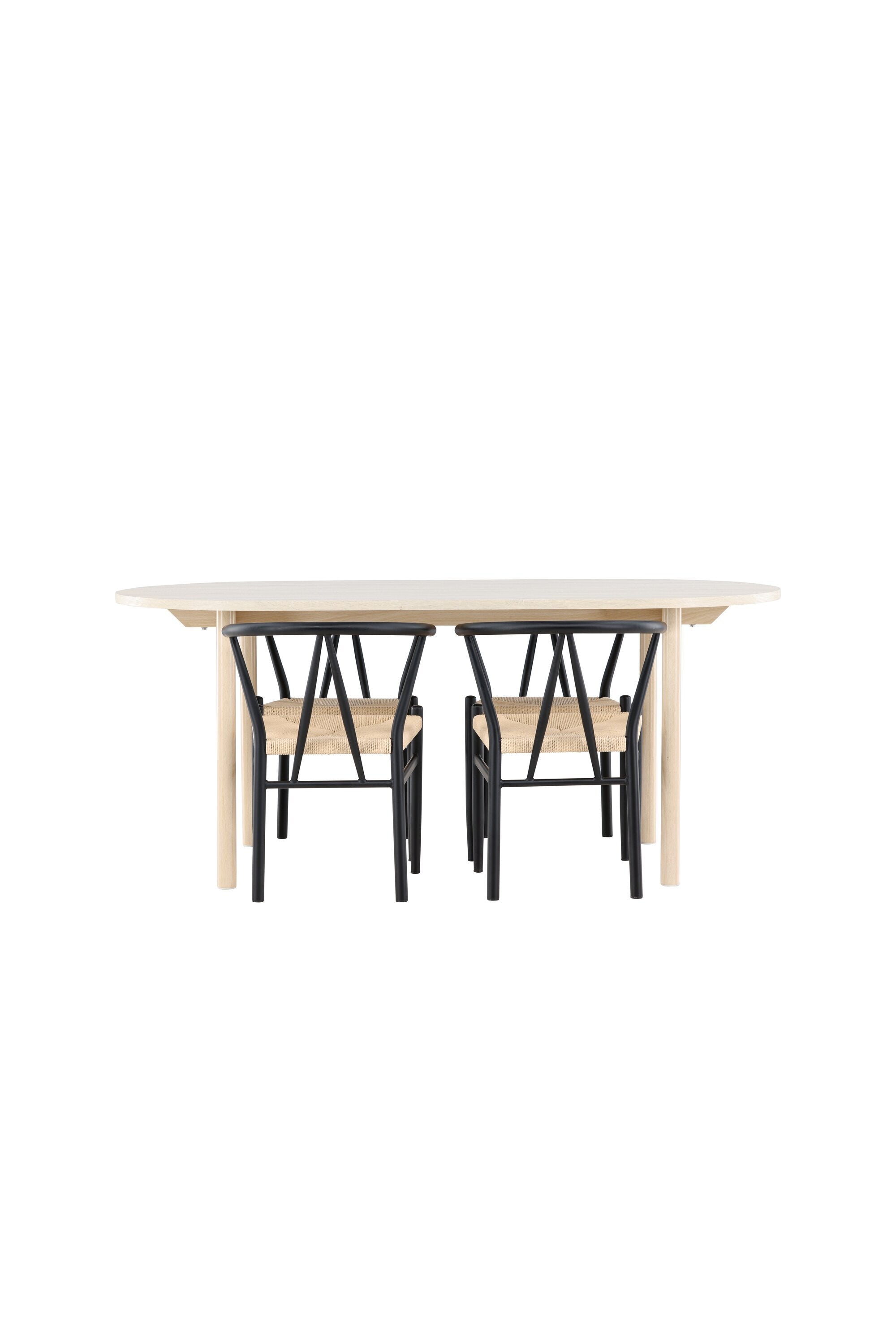 Andy Matbord med Alfons Matstol-GR Dining Set-Venture Home-peaceofhome.se