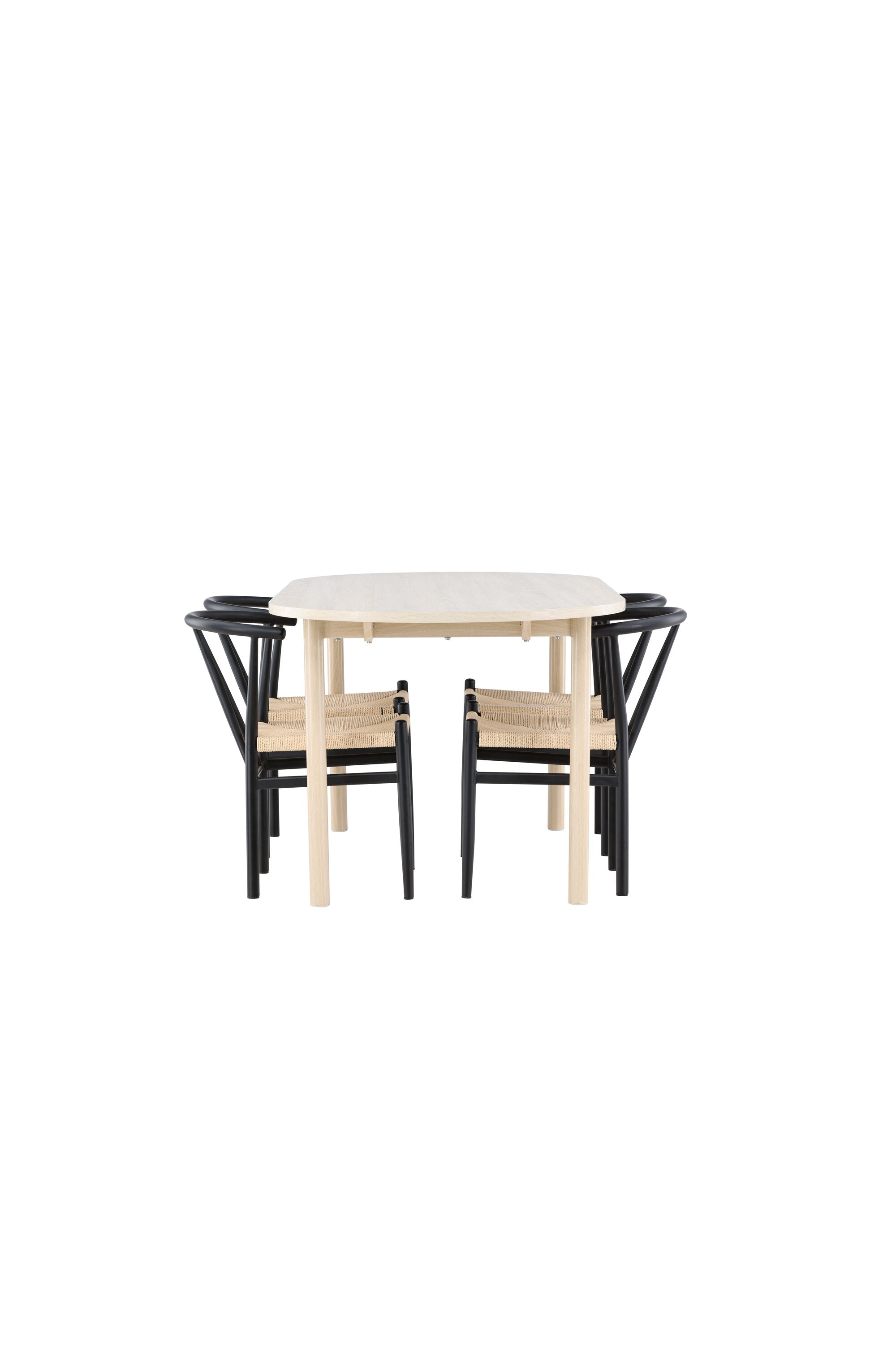 Andy Matbord med Alfons Matstol-GR Dining Set-Venture Home-peaceofhome.se