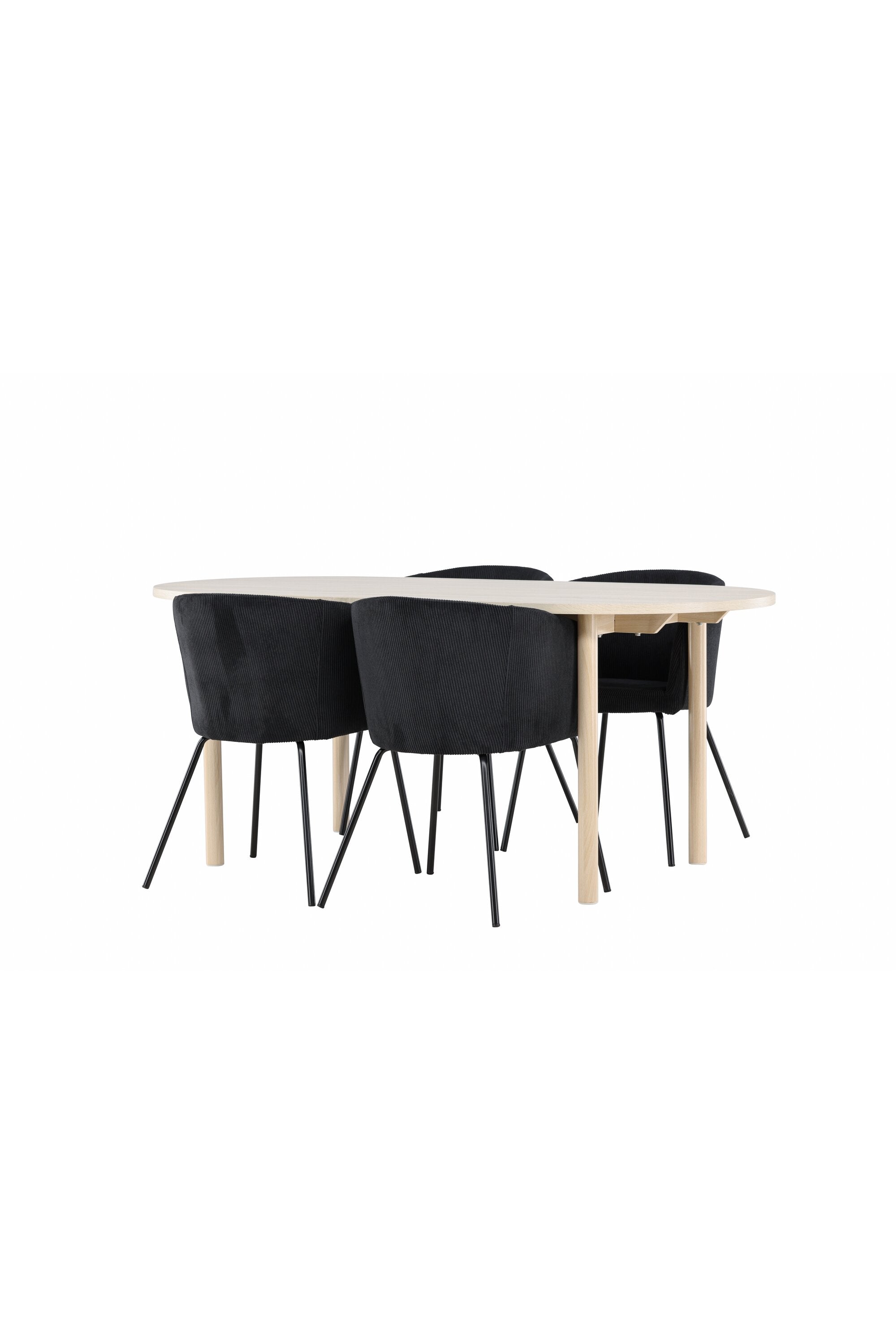 Andy Matbord med Berit Matstol-GR Dining Set-Venture Home-peaceofhome.se