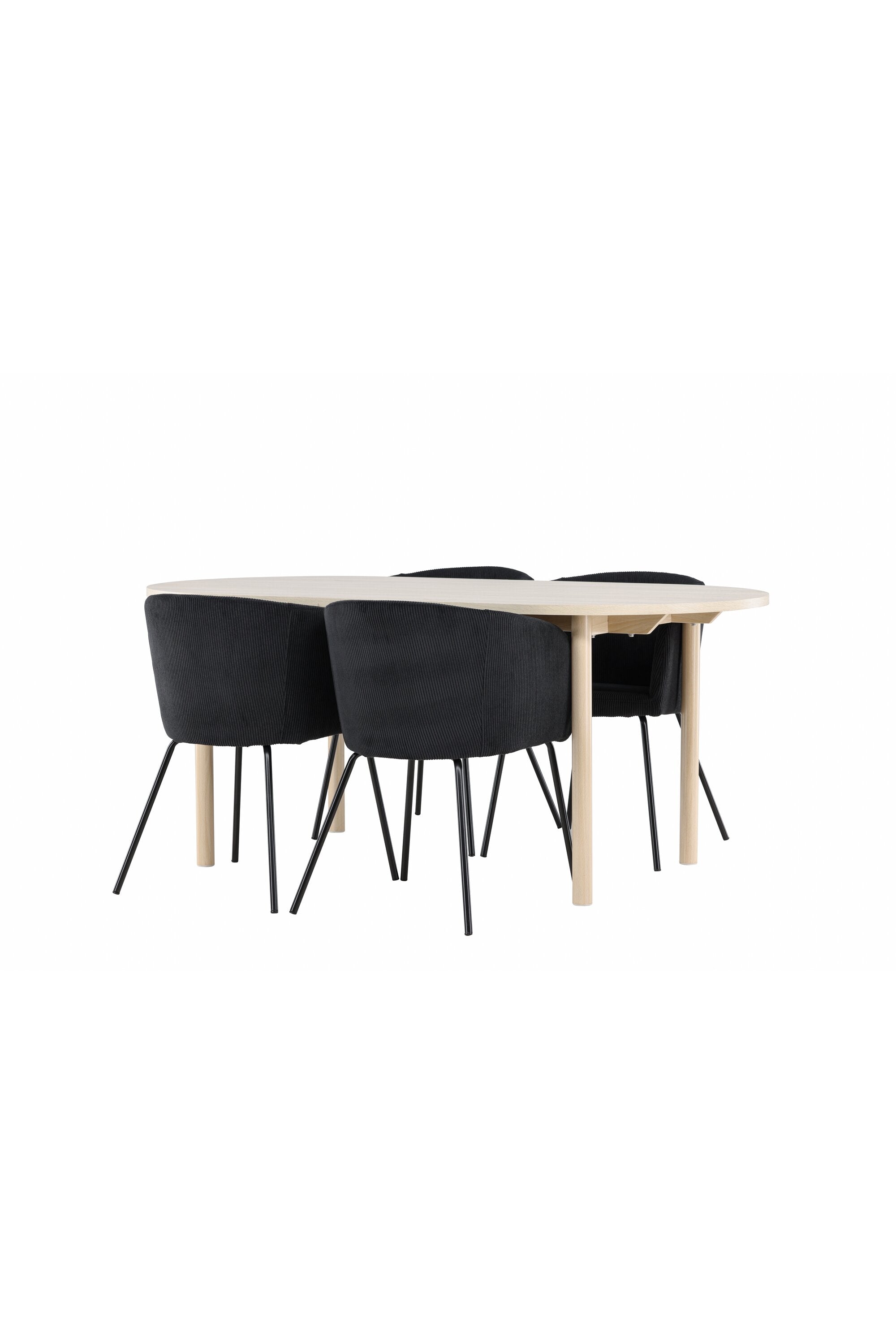 Andy Matbord med Berit Matstol-GR Dining Set-Venture Home-peaceofhome.se