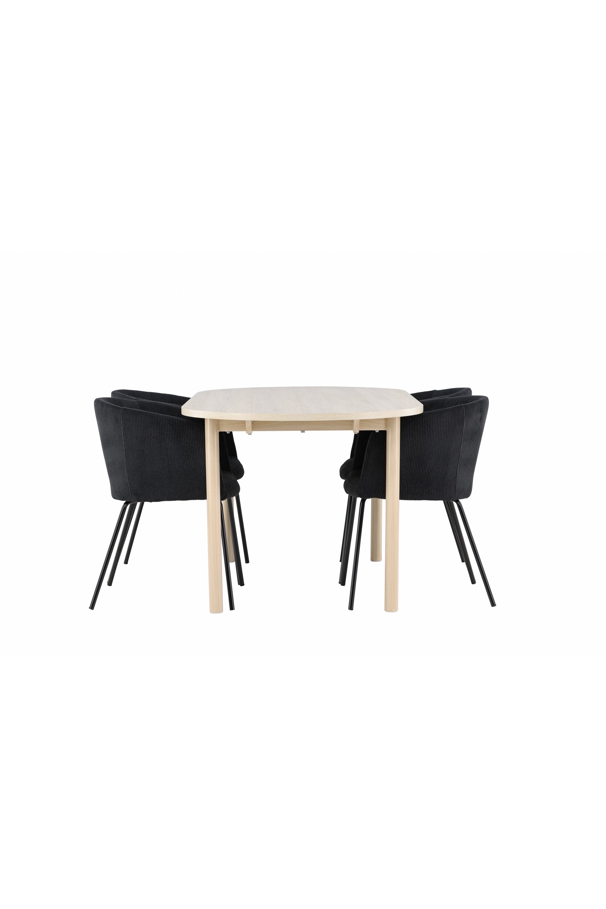 Andy Matbord med Berit Matstol-GR Dining Set-Venture Home-peaceofhome.se