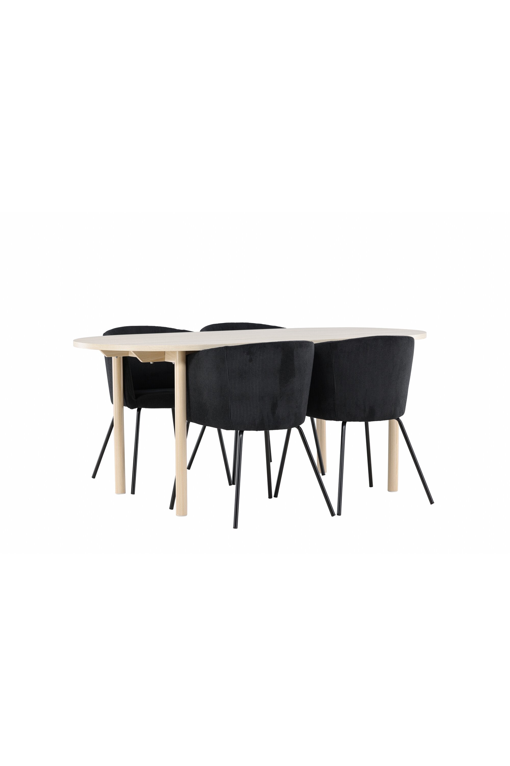 Andy Matbord med Berit Matstol-GR Dining Set-Venture Home-peaceofhome.se