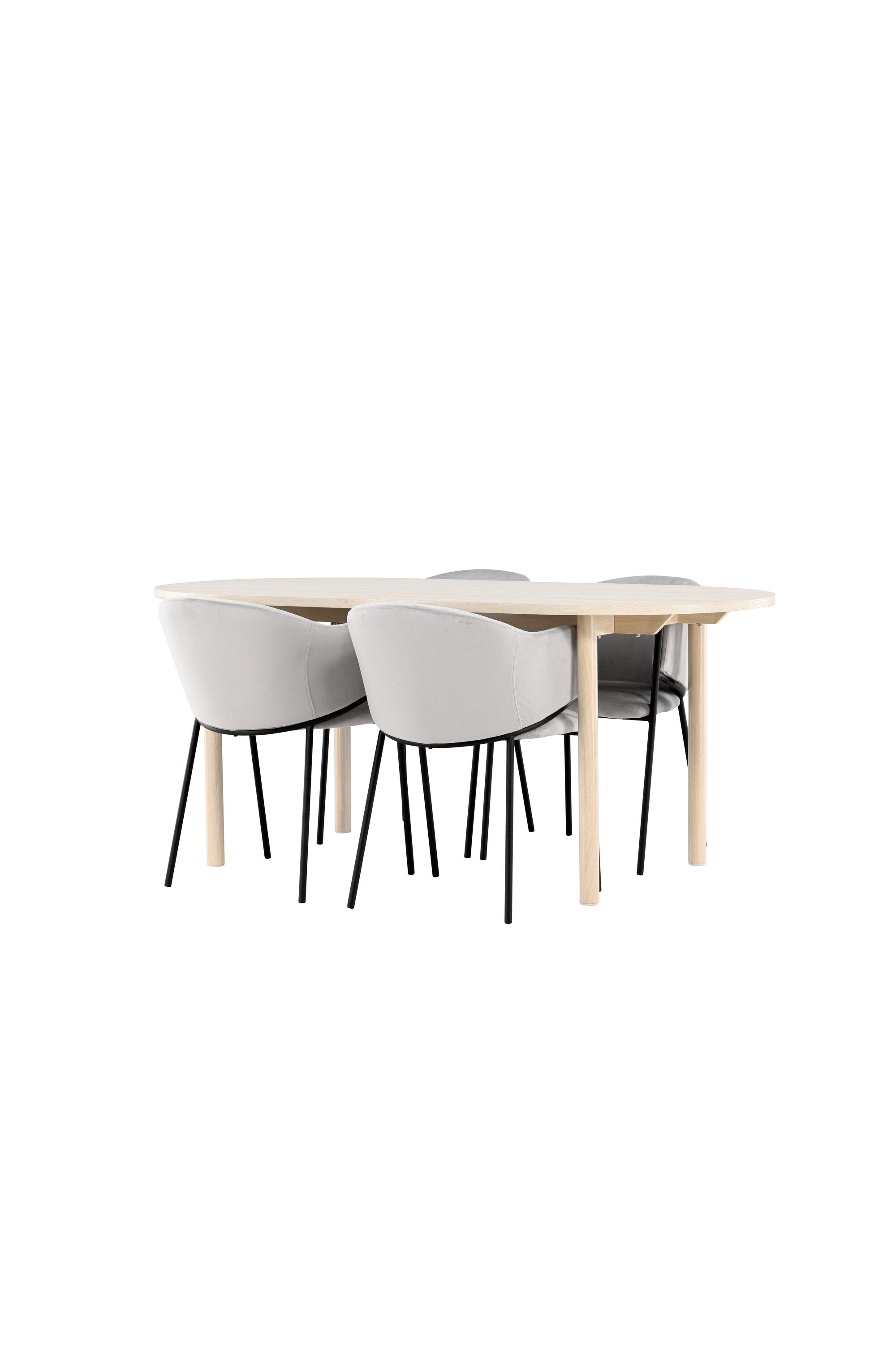 Andy Matbord med Evelina Matstol-GR Dining Set-Venture Home-peaceofhome.se