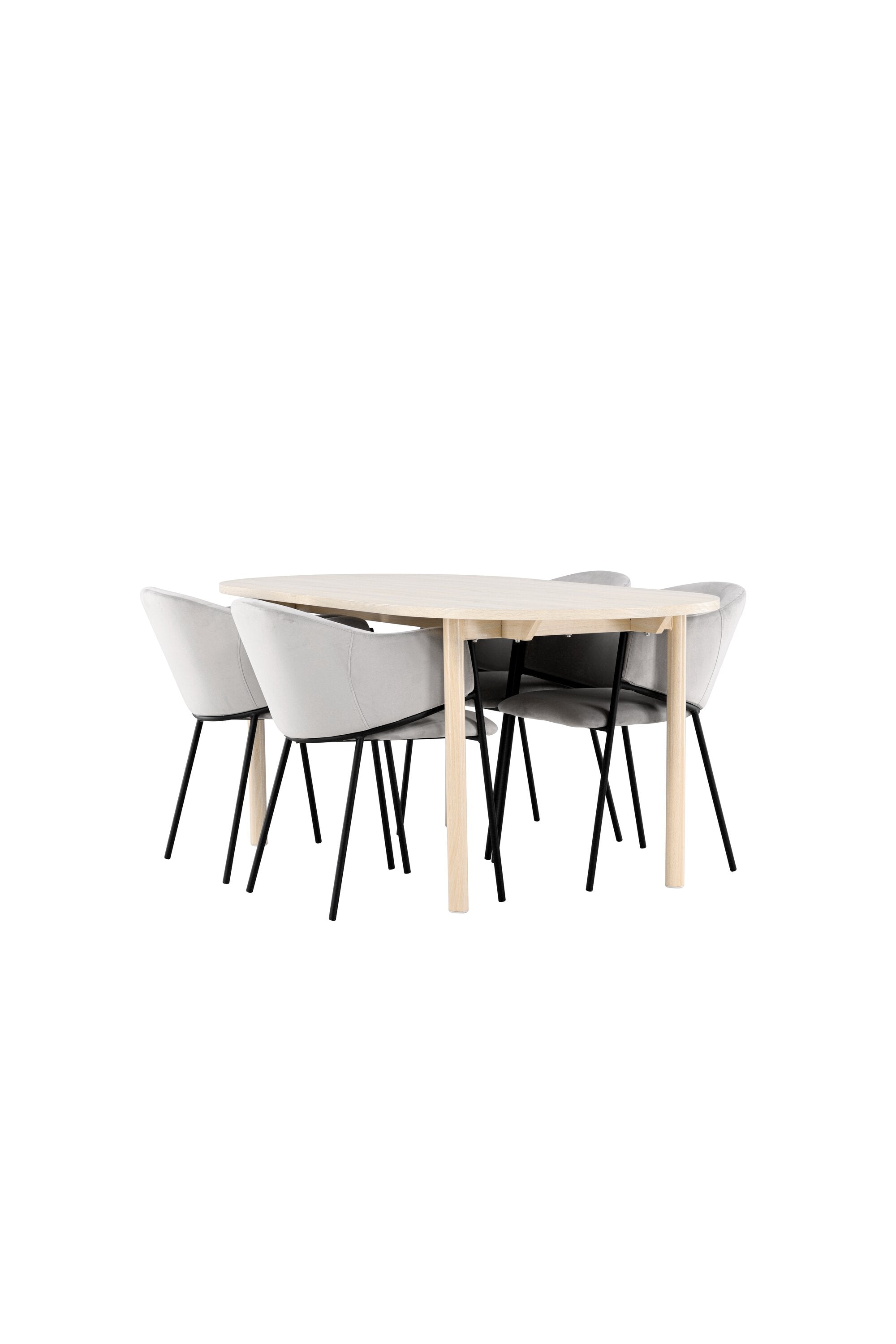 Andy Matbord med Evelina Matstol-GR Dining Set-Venture Home-peaceofhome.se