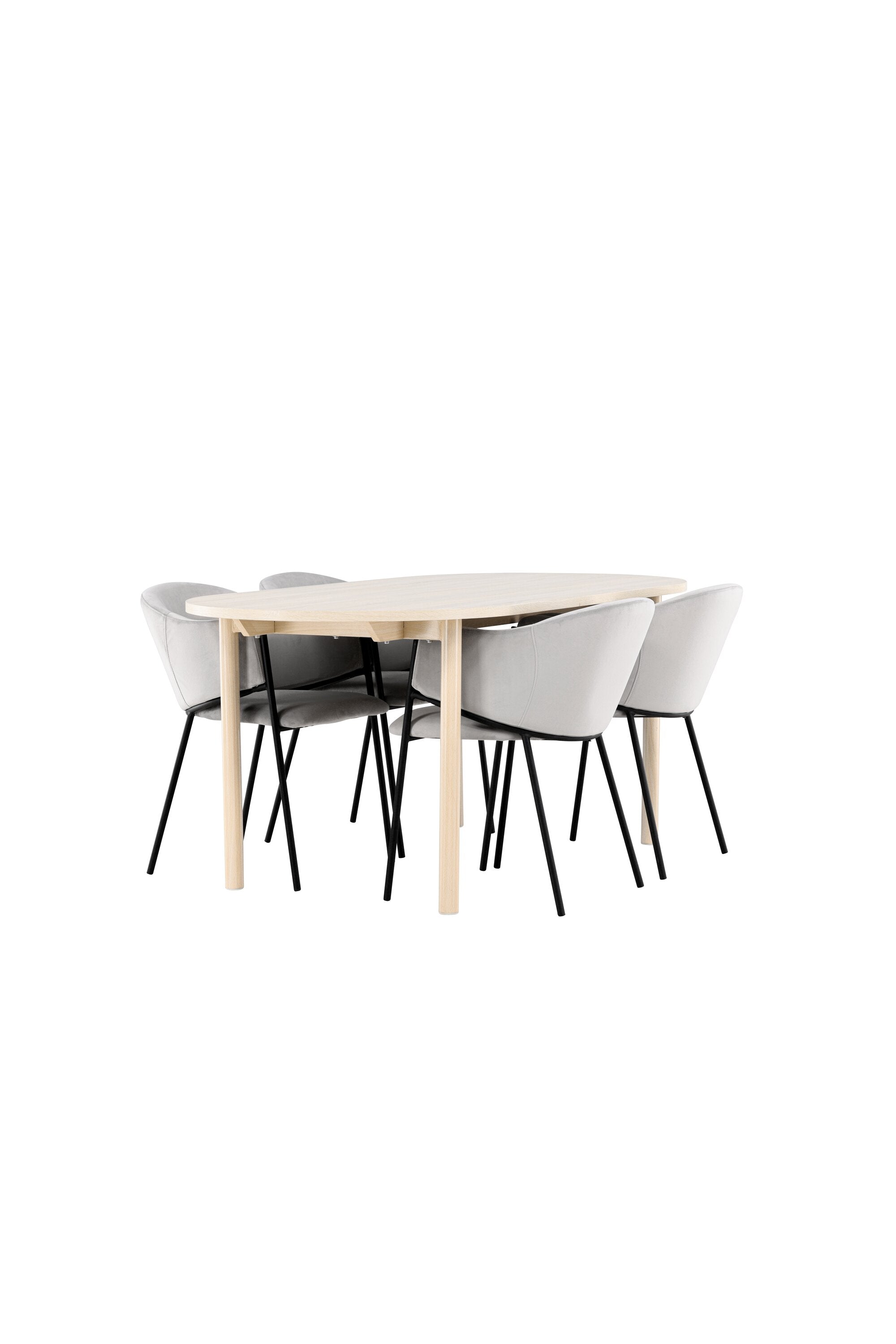 Andy Matbord med Evelina Matstol-GR Dining Set-Venture Home-peaceofhome.se