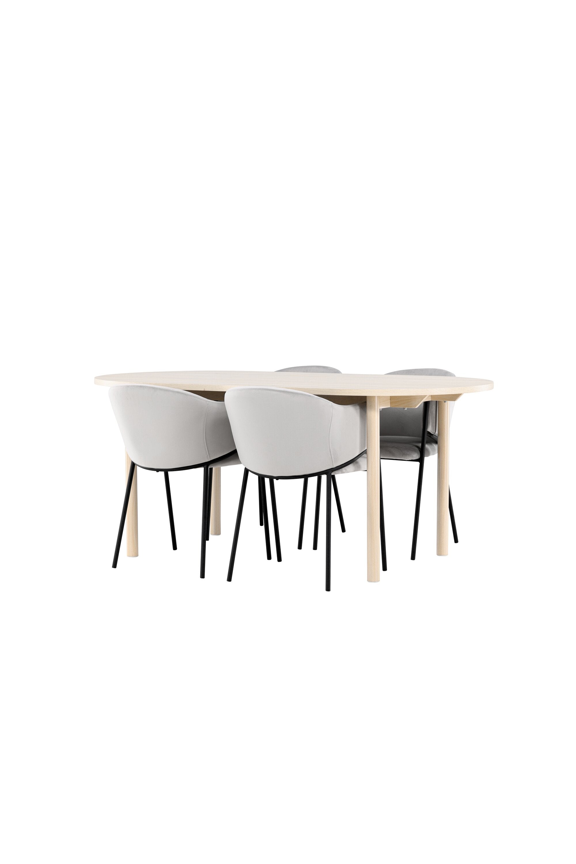 Andy Matbord med Evelina Matstol-GR Dining Set-Venture Home-peaceofhome.se