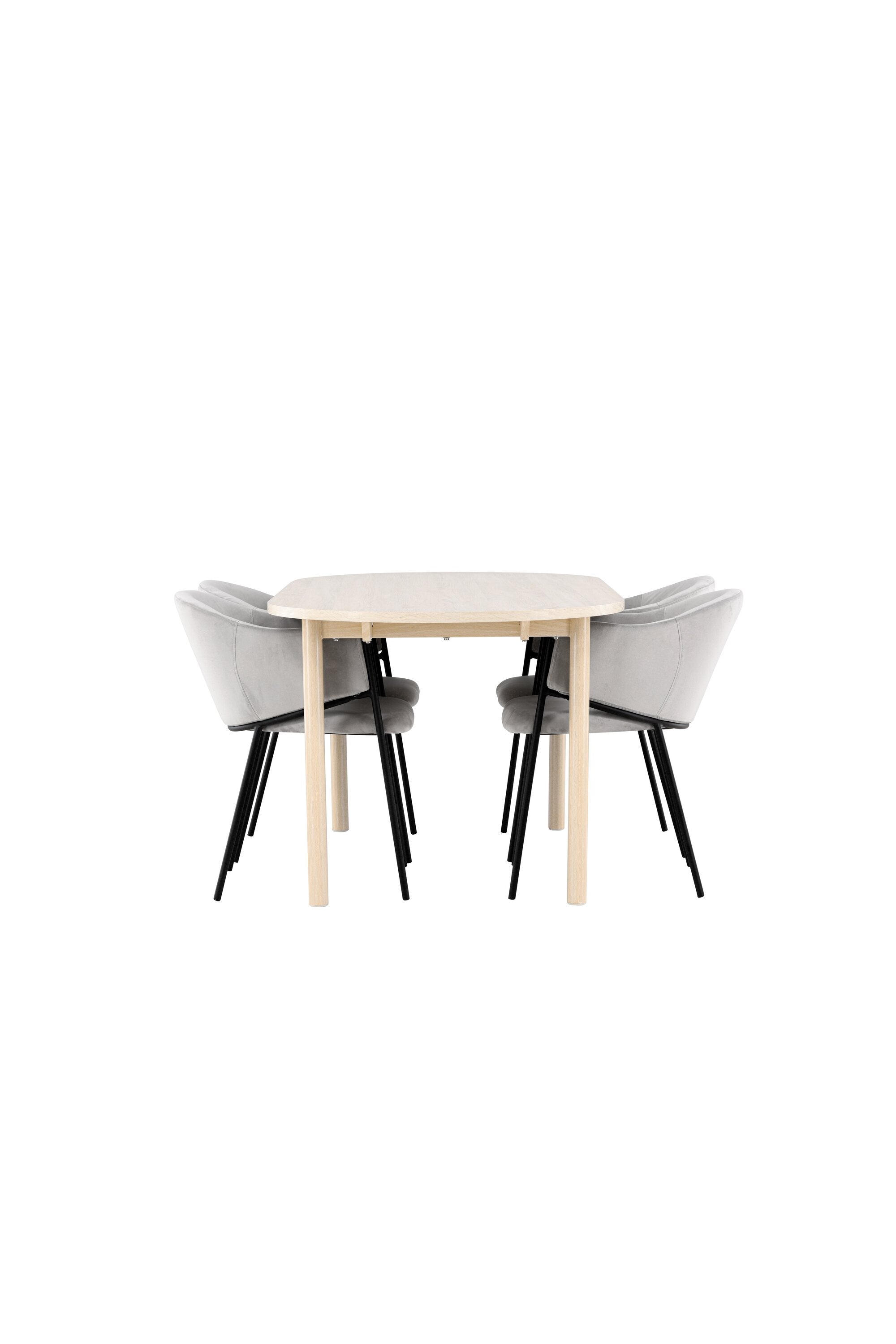 Andy Matbord med Evelina Matstol-GR Dining Set-Venture Home-peaceofhome.se