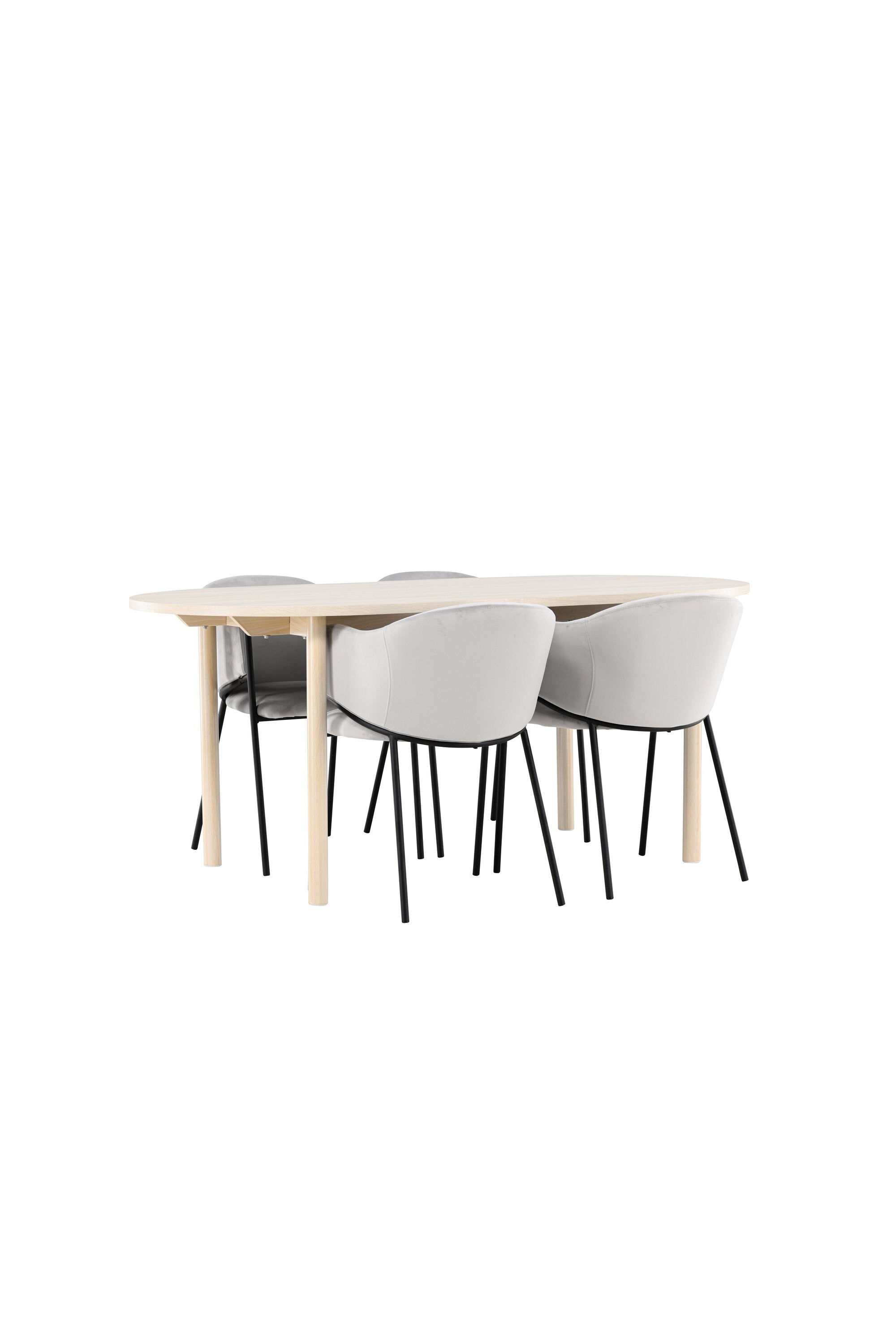 Andy Matbord med Evelina Matstol-GR Dining Set-Venture Home-peaceofhome.se