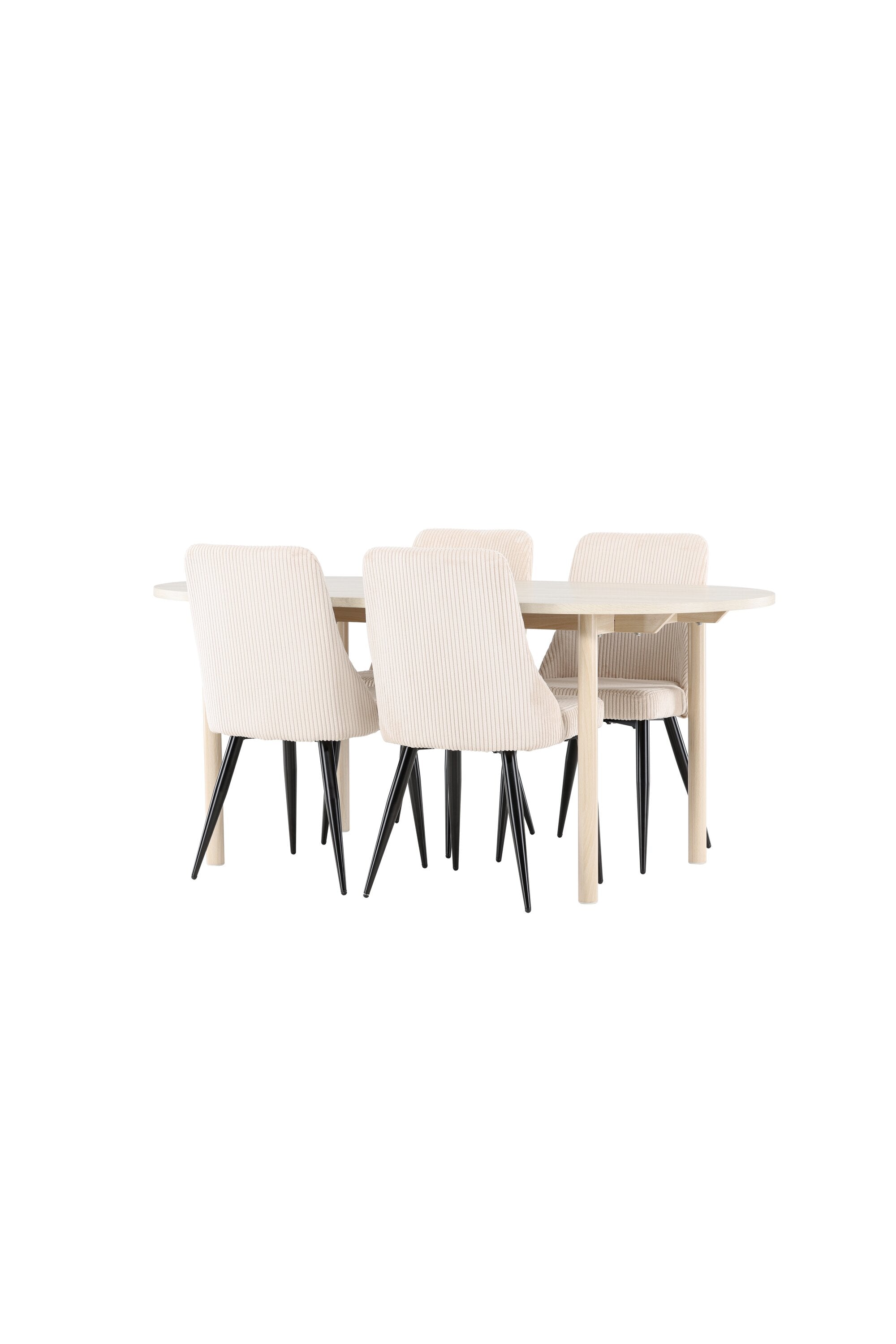 Andy Matbord med Leone Matstol-GR Dining Set-Venture Home-peaceofhome.se