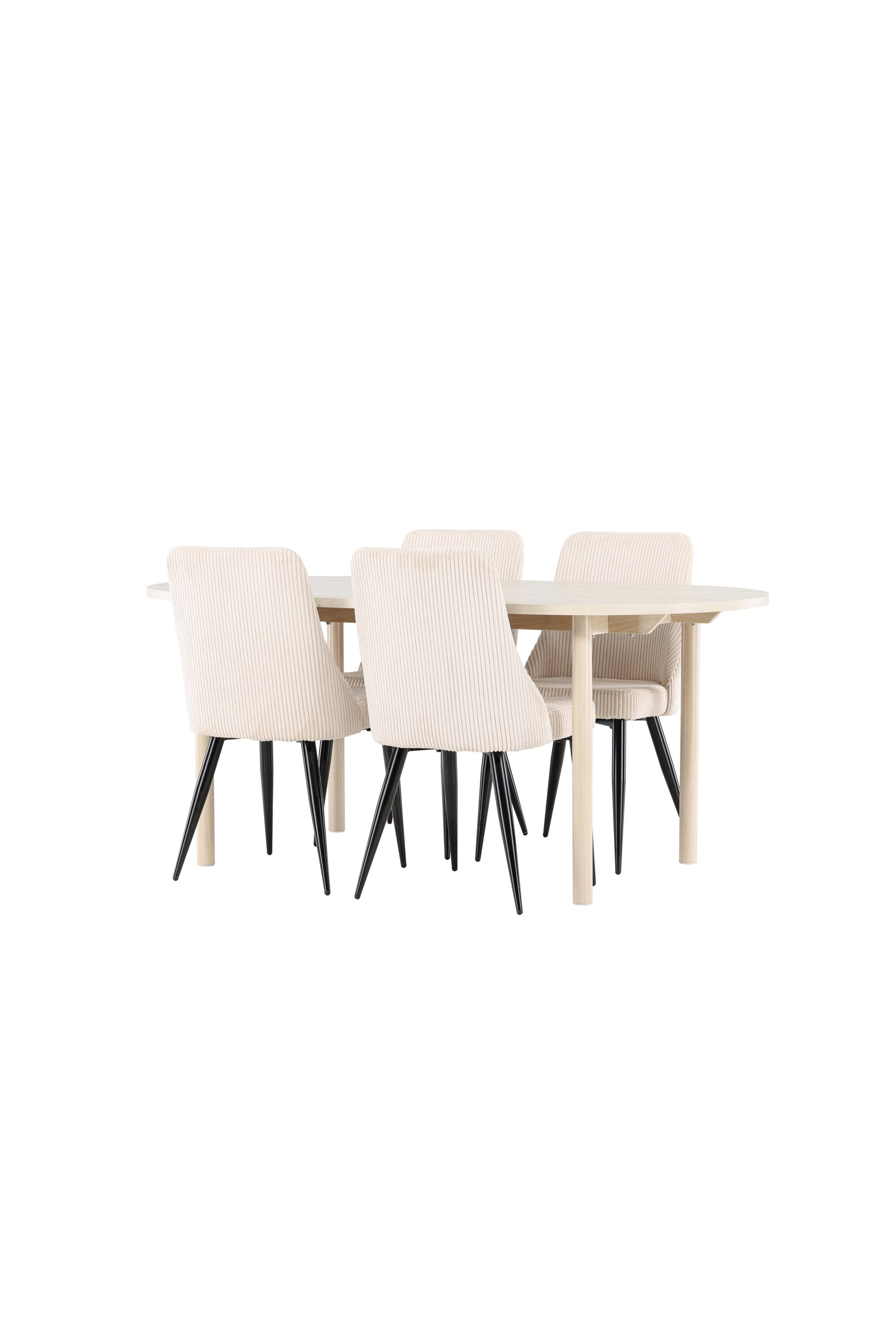 Andy Matbord med Leone Matstol-GR Dining Set-Venture Home-peaceofhome.se