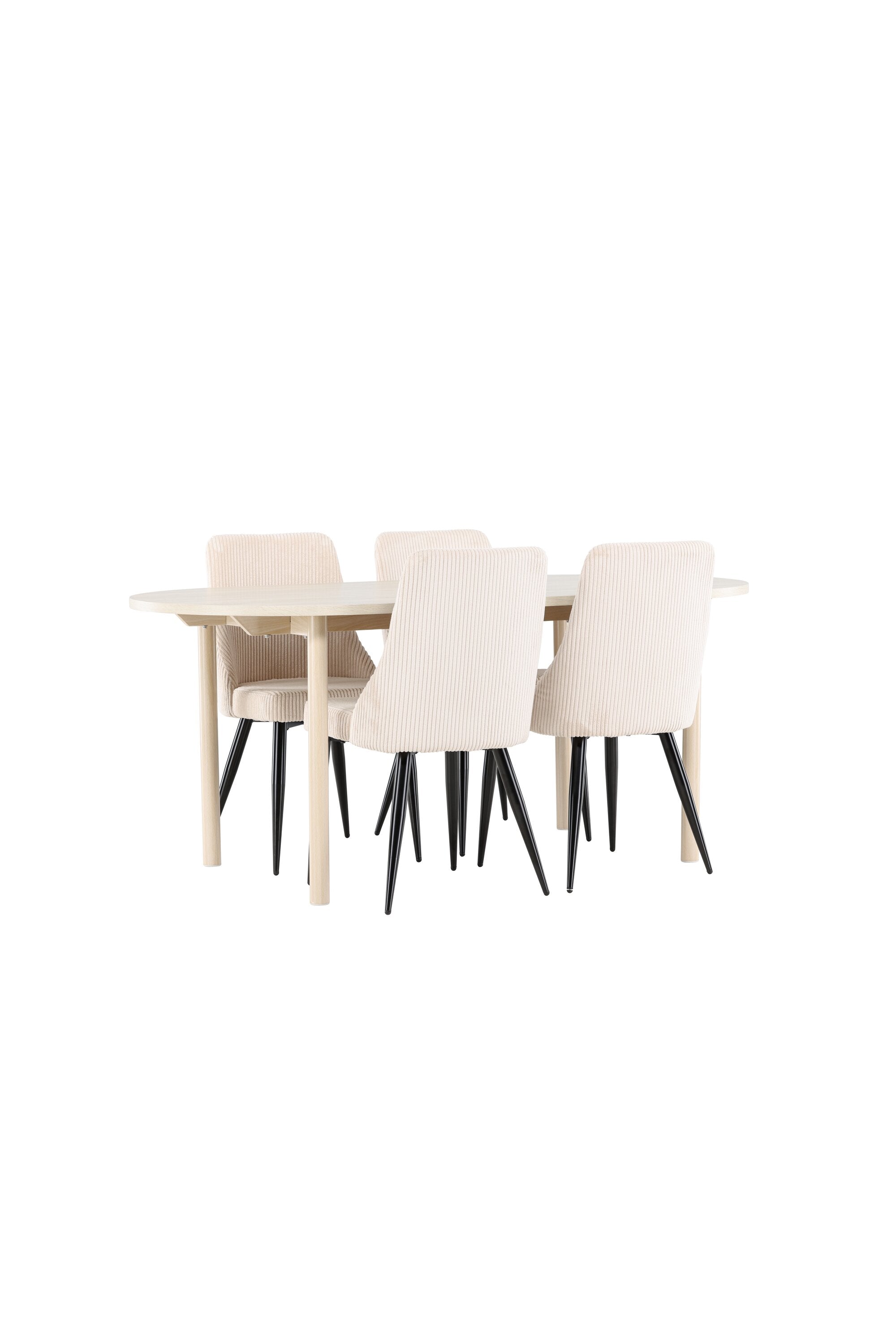 Andy Matbord med Leone Matstol-GR Dining Set-Venture Home-peaceofhome.se