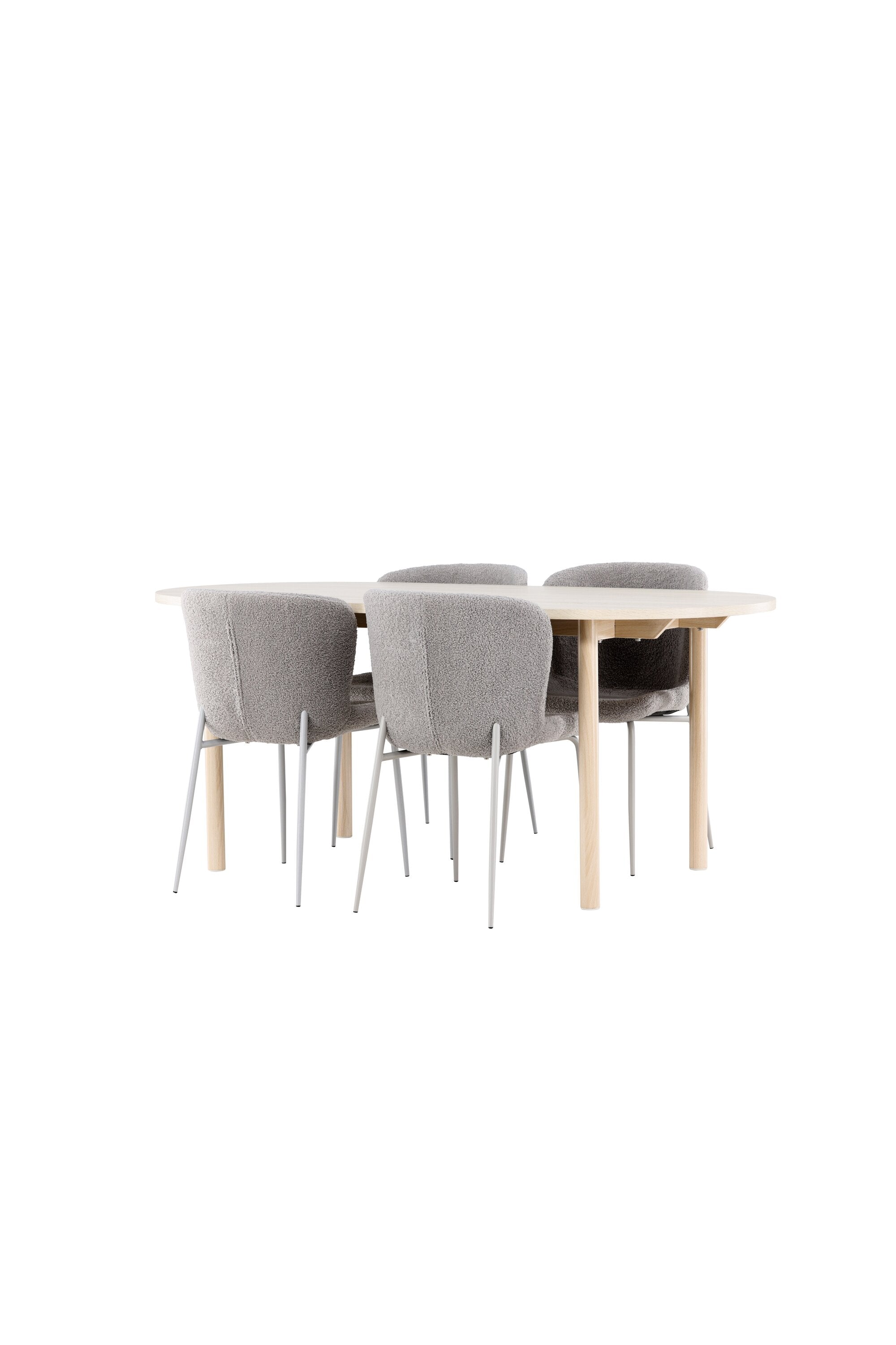 Andy Matbord med Modesto Matstol-GR Dining Set-Venture Home-peaceofhome.se