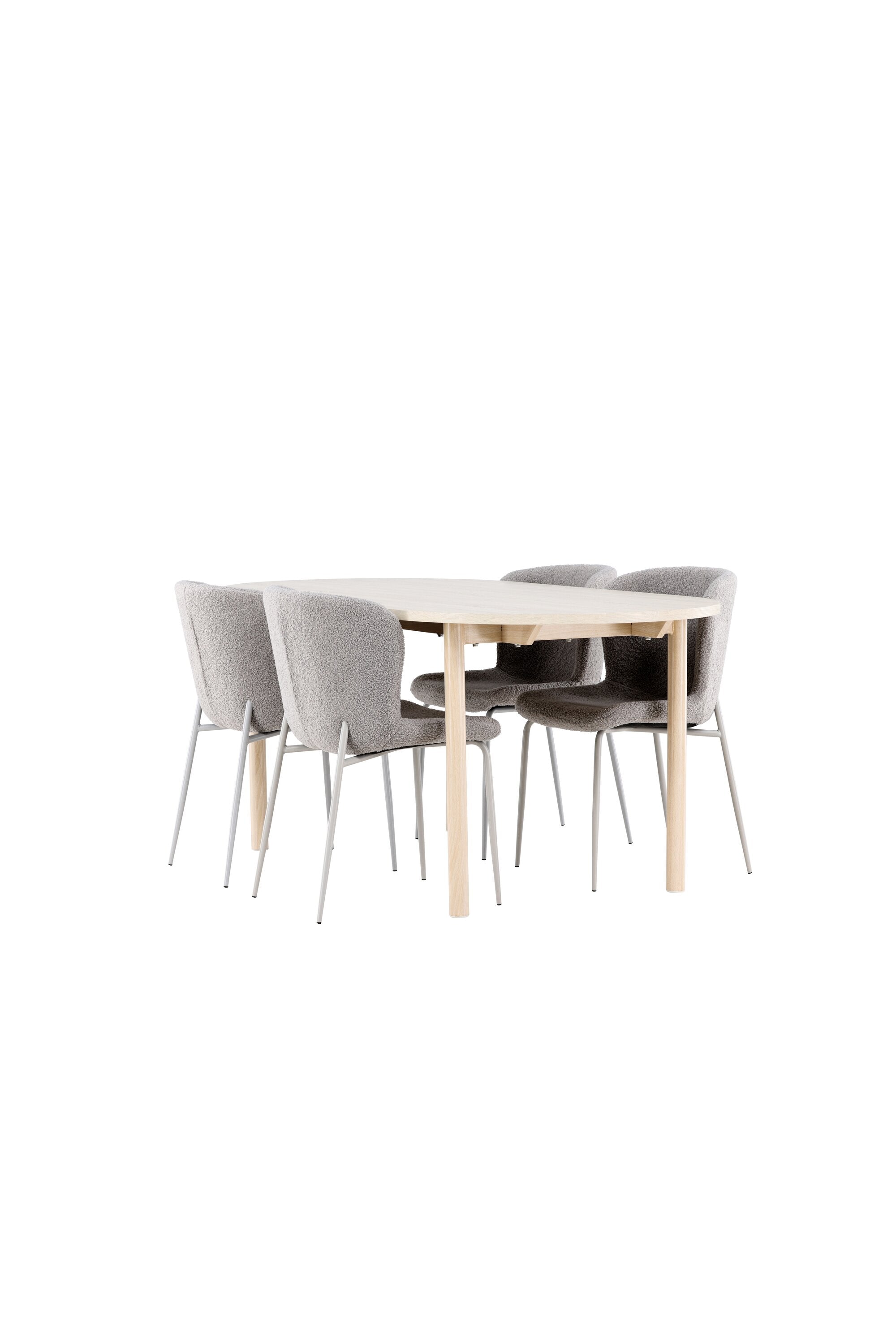 Andy Matbord med Modesto Matstol-GR Dining Set-Venture Home-peaceofhome.se