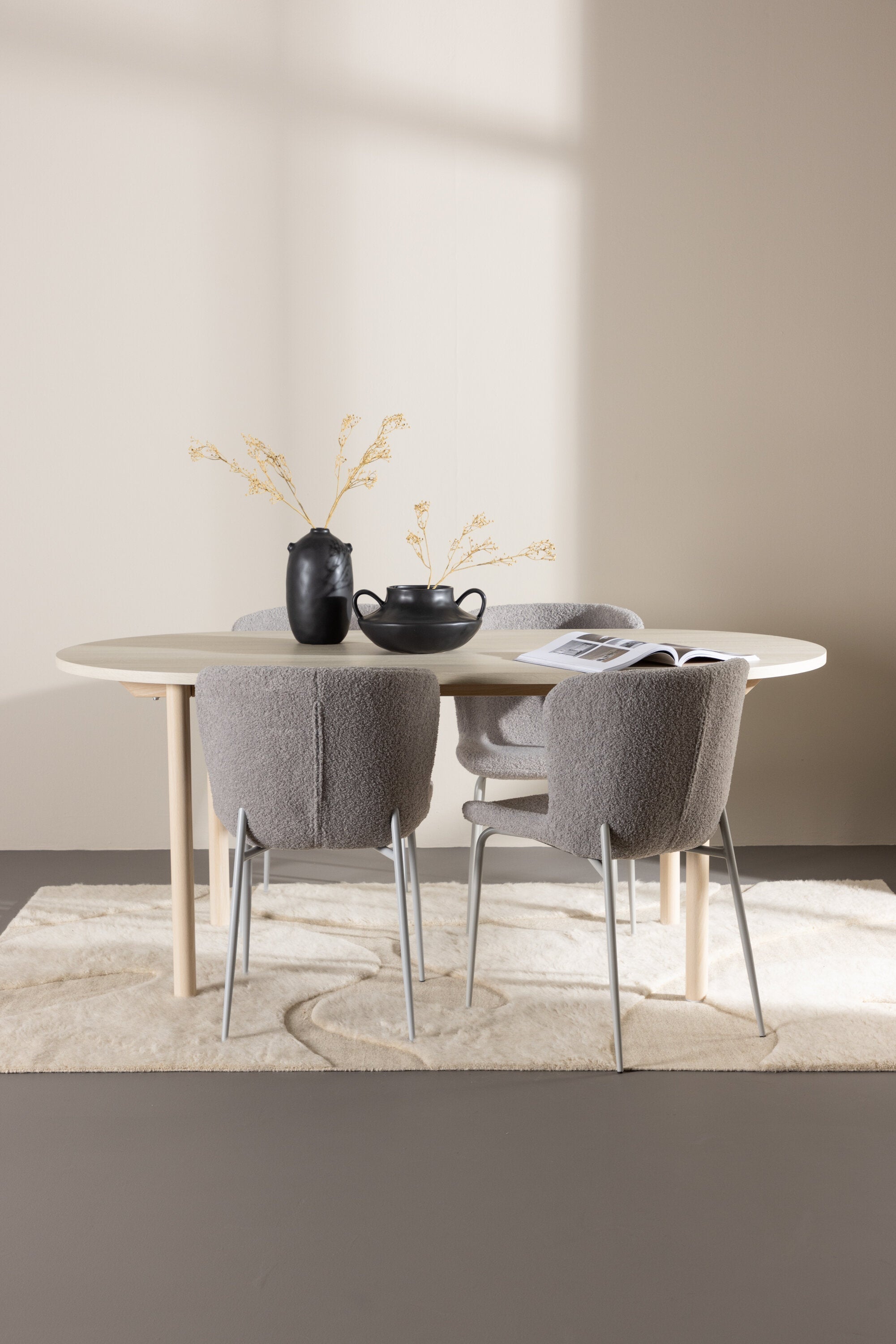 Andy Matbord med Modesto Matstol-GR Dining Set-Venture Home-peaceofhome.se