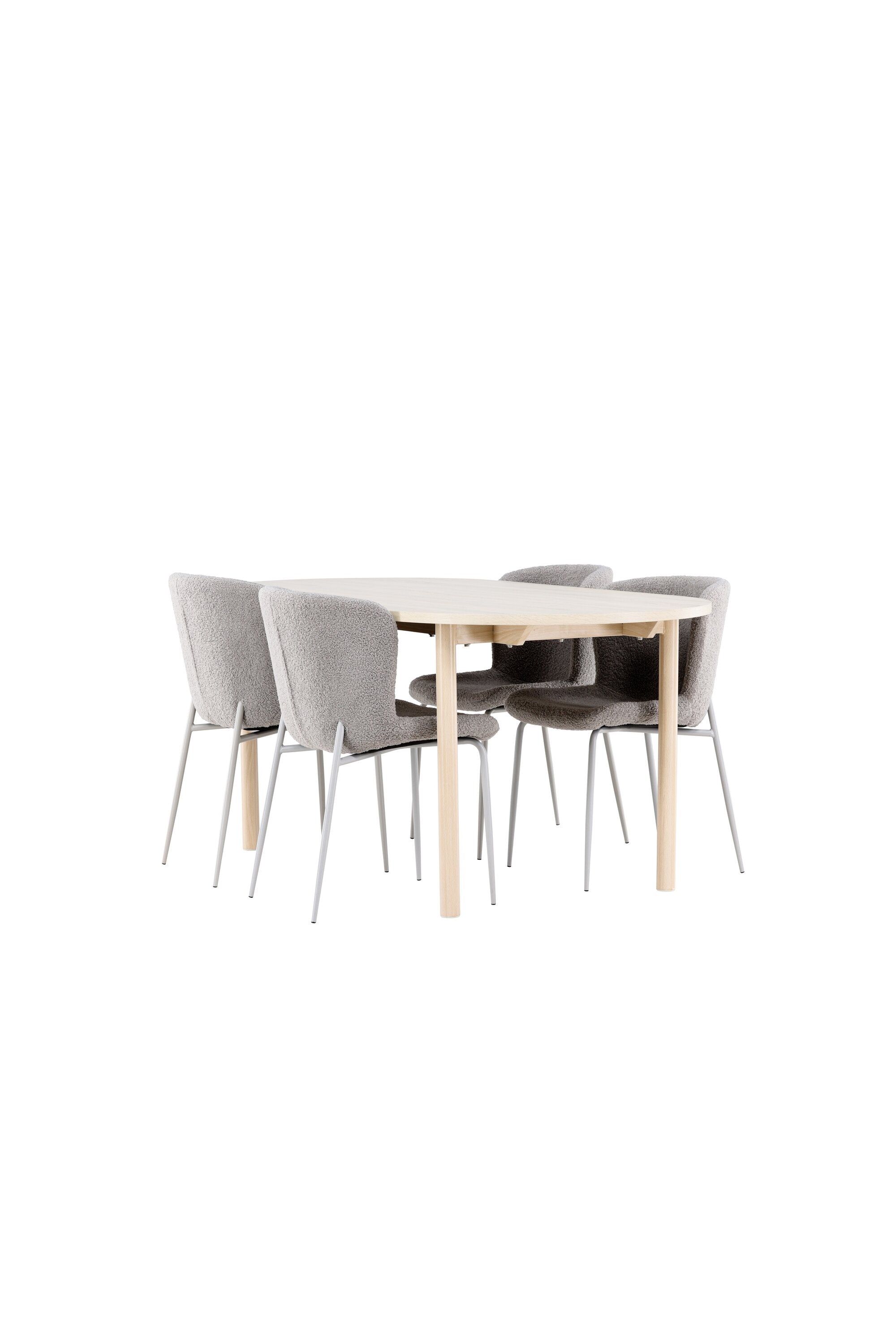 Andy Matbord med Modesto Matstol-GR Dining Set-Venture Home-peaceofhome.se