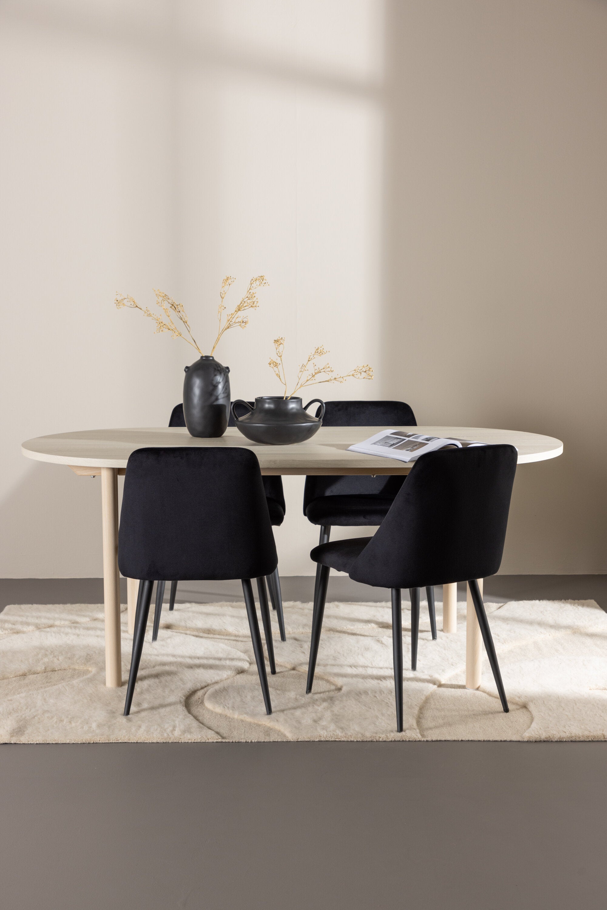 Andy Matbord med Night Matstol-GR Dining Set-Venture Home-peaceofhome.se