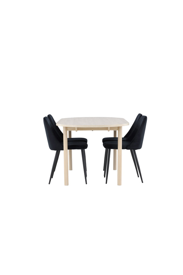 Andy Matbord med Night Matstol-GR Dining Set-Venture Home-peaceofhome.se