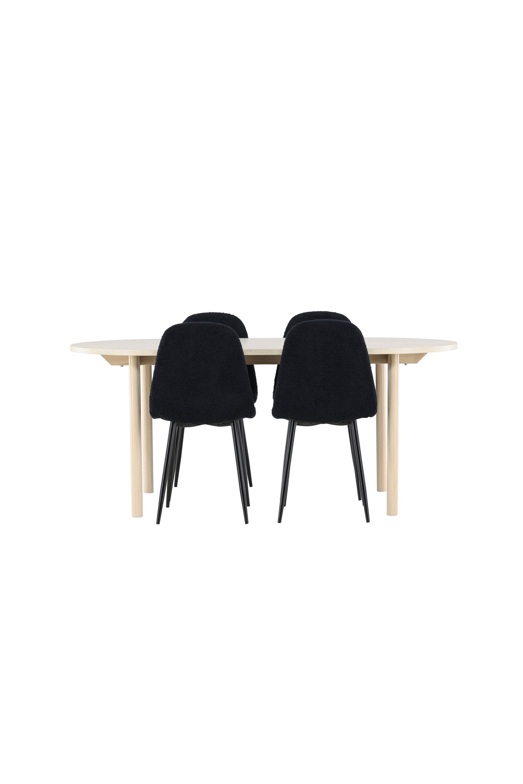 Andy Matbord med Polar Matstol-GR Dining Set-Venture Home-peaceofhome.se