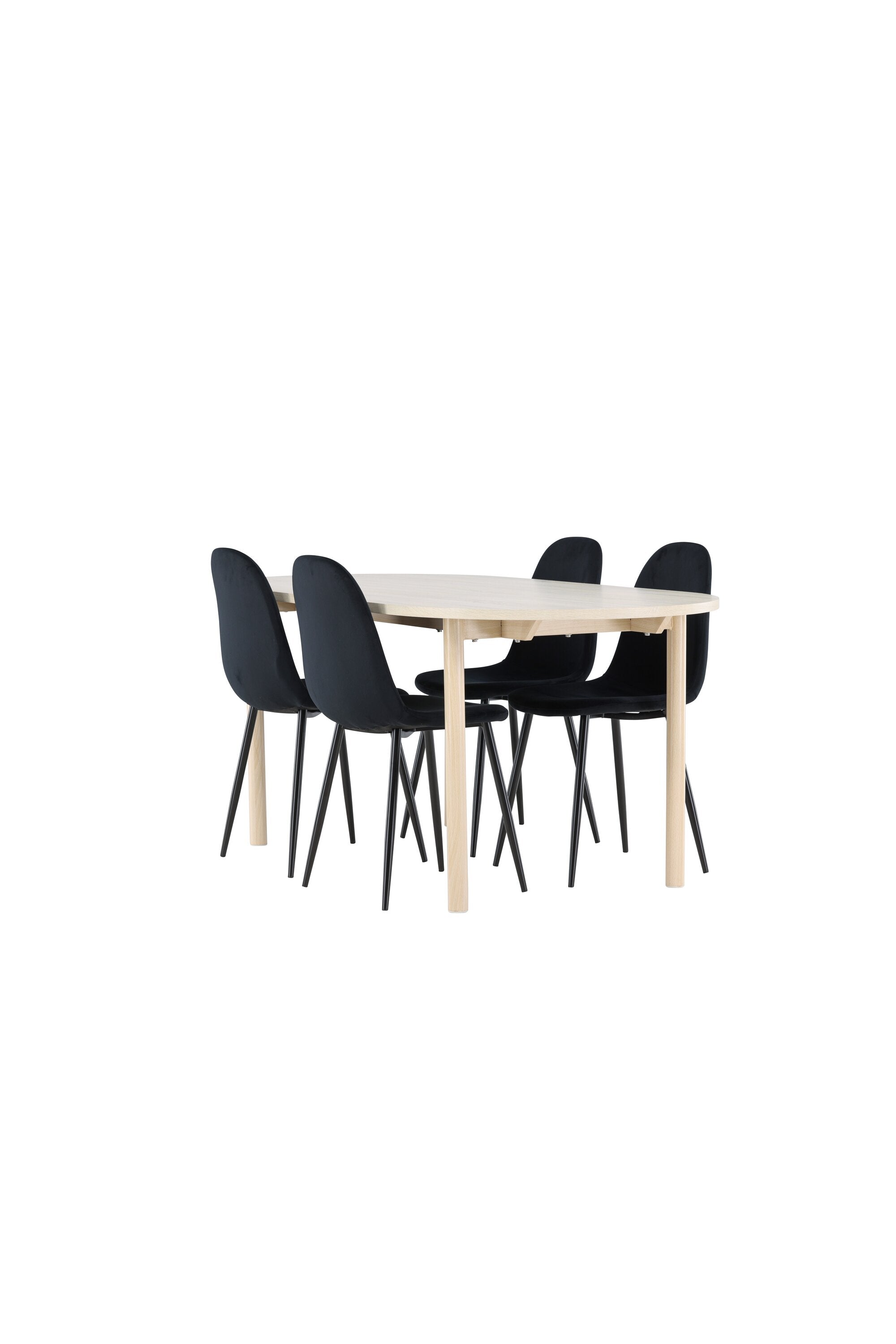 Andy Matbord med Polar Matstol-GR Dining Set-Venture Home-peaceofhome.se