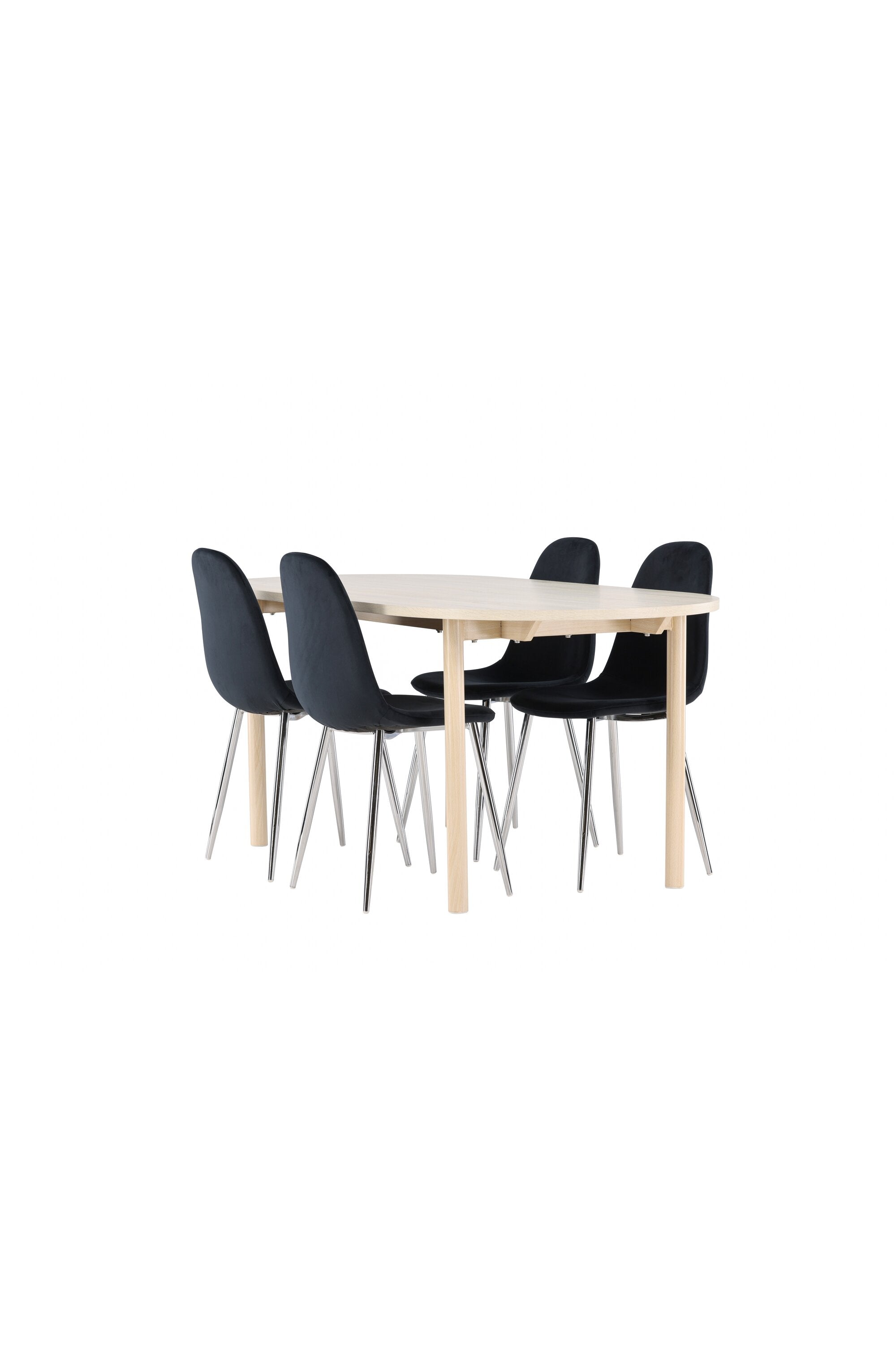 Andy Matbord med Polar Matstol-GR Dining Set-Venture Home-peaceofhome.se