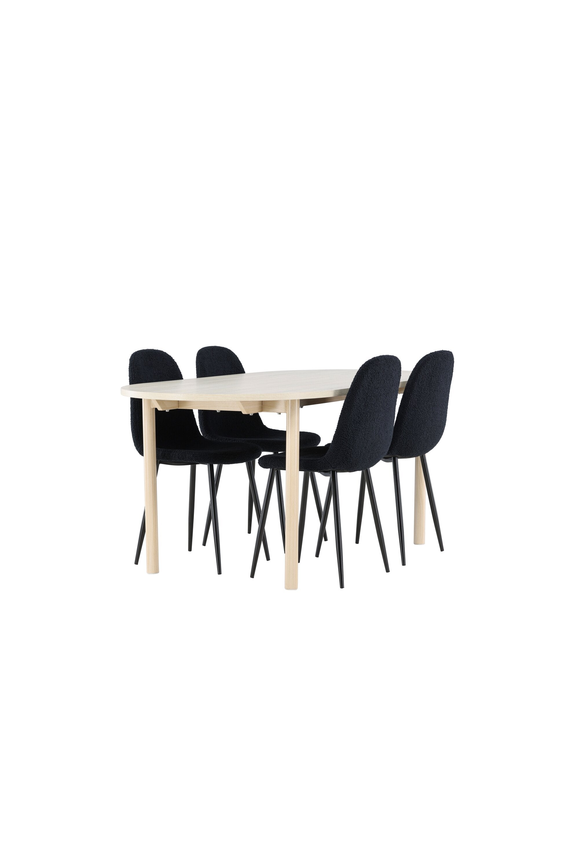 Andy Matbord med Polar Matstol-GR Dining Set-Venture Home-peaceofhome.se