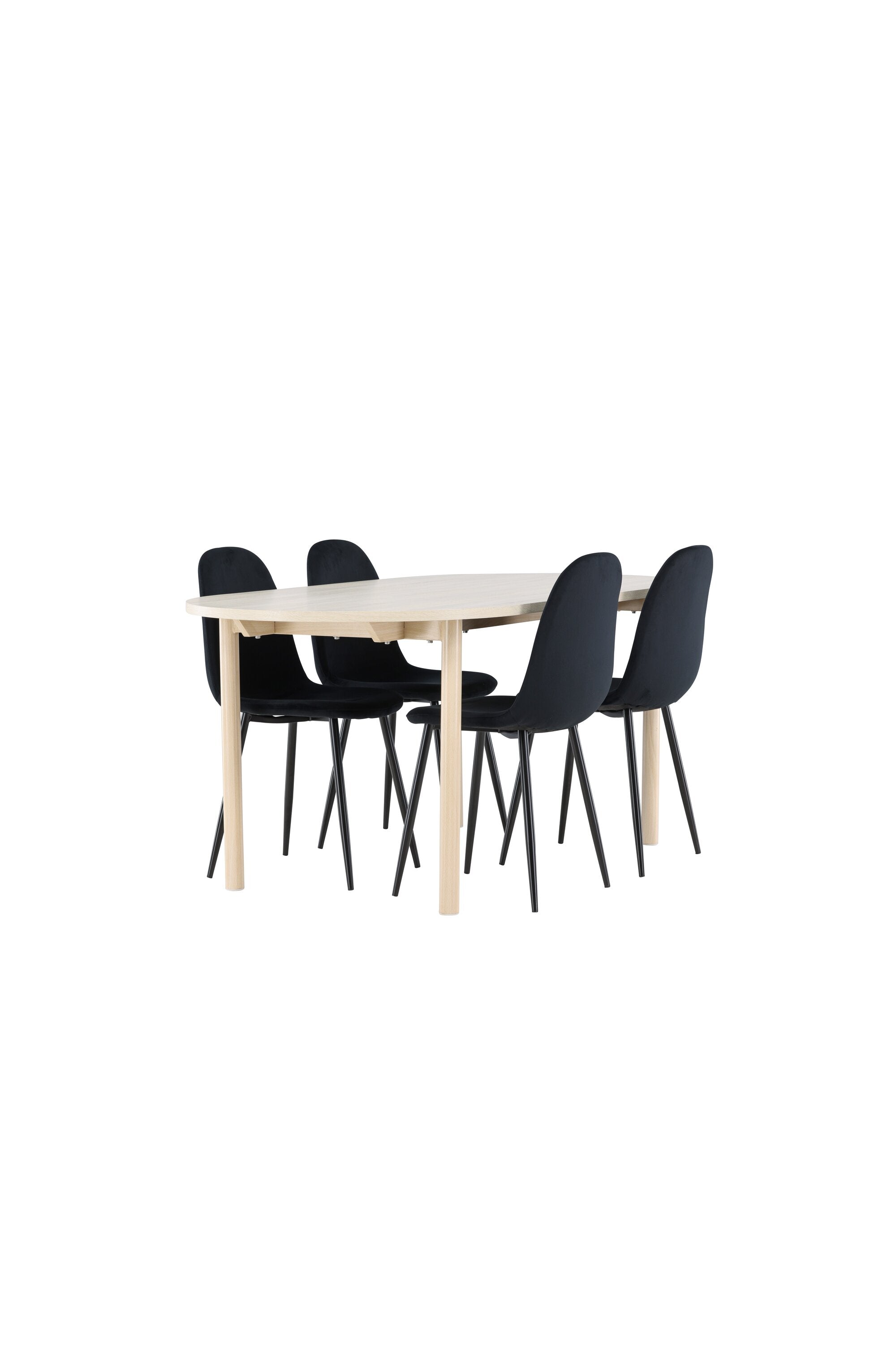 Andy Matbord med Polar Matstol-GR Dining Set-Venture Home-peaceofhome.se