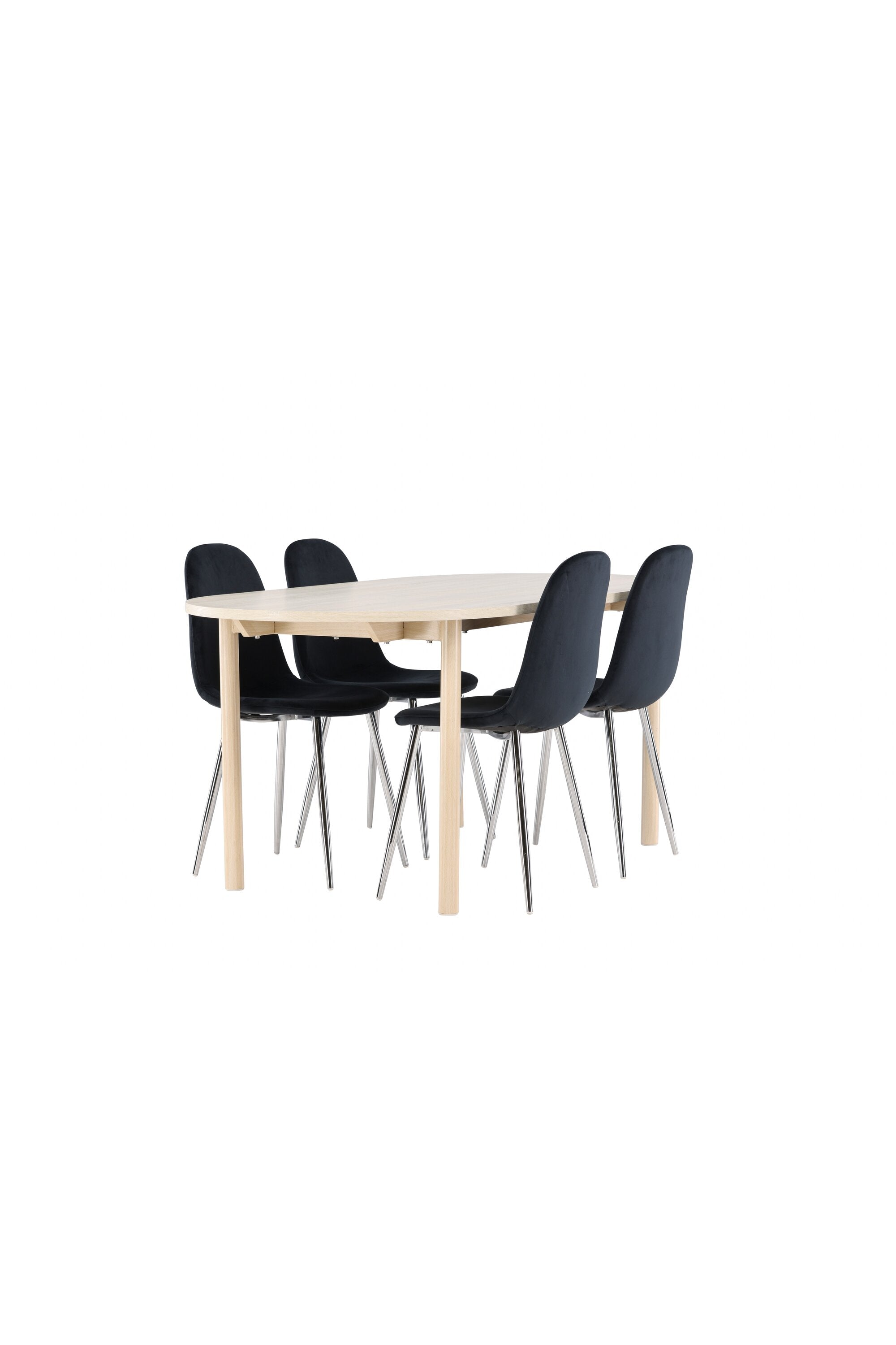 Andy Matbord med Polar Matstol-GR Dining Set-Venture Home-peaceofhome.se