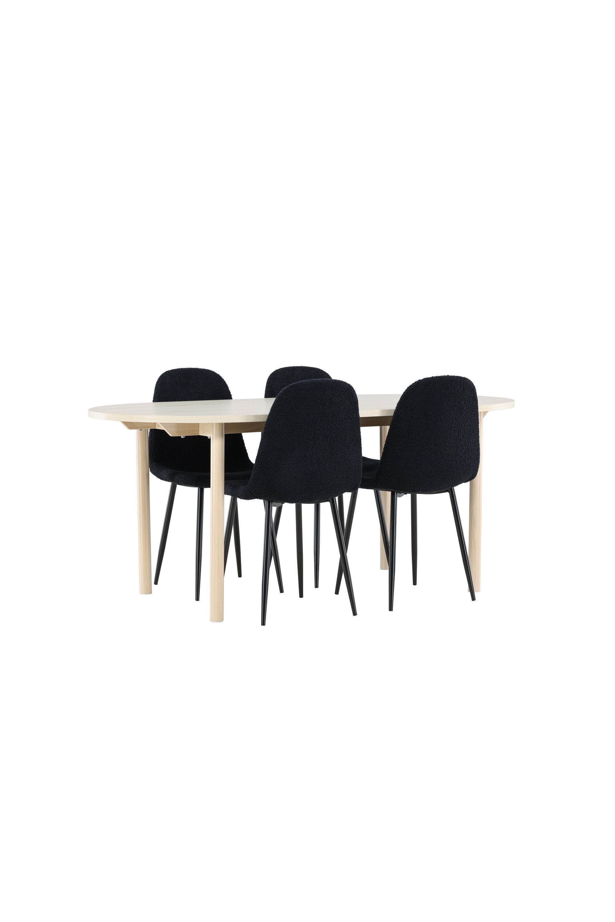 Andy Matbord med Polar Matstol-GR Dining Set-Venture Home-peaceofhome.se