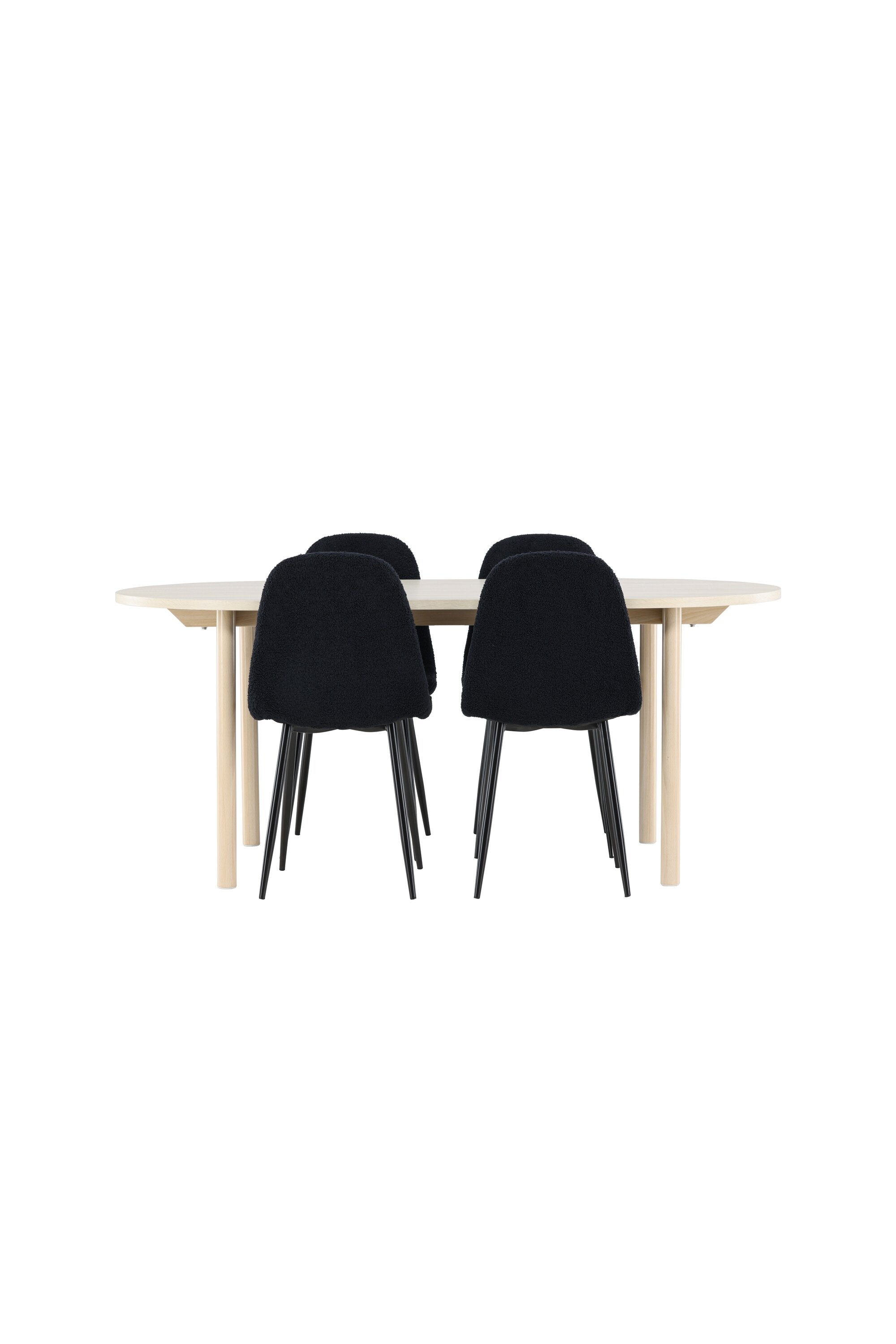 Andy Matbord med Polar Matstol-GR Dining Set-Venture Home-peaceofhome.se