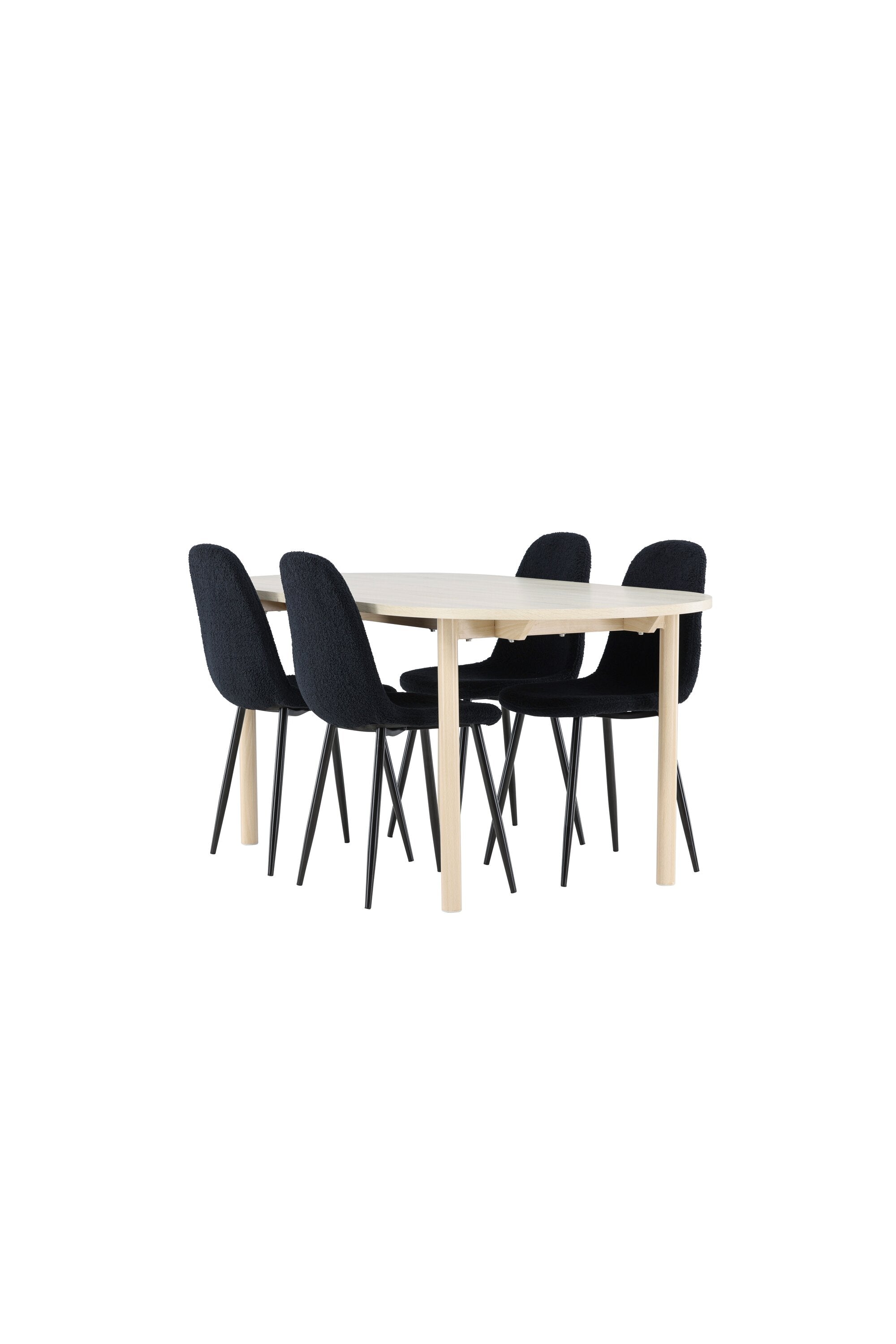 Andy Matbord med Polar Matstol-GR Dining Set-Venture Home-peaceofhome.se