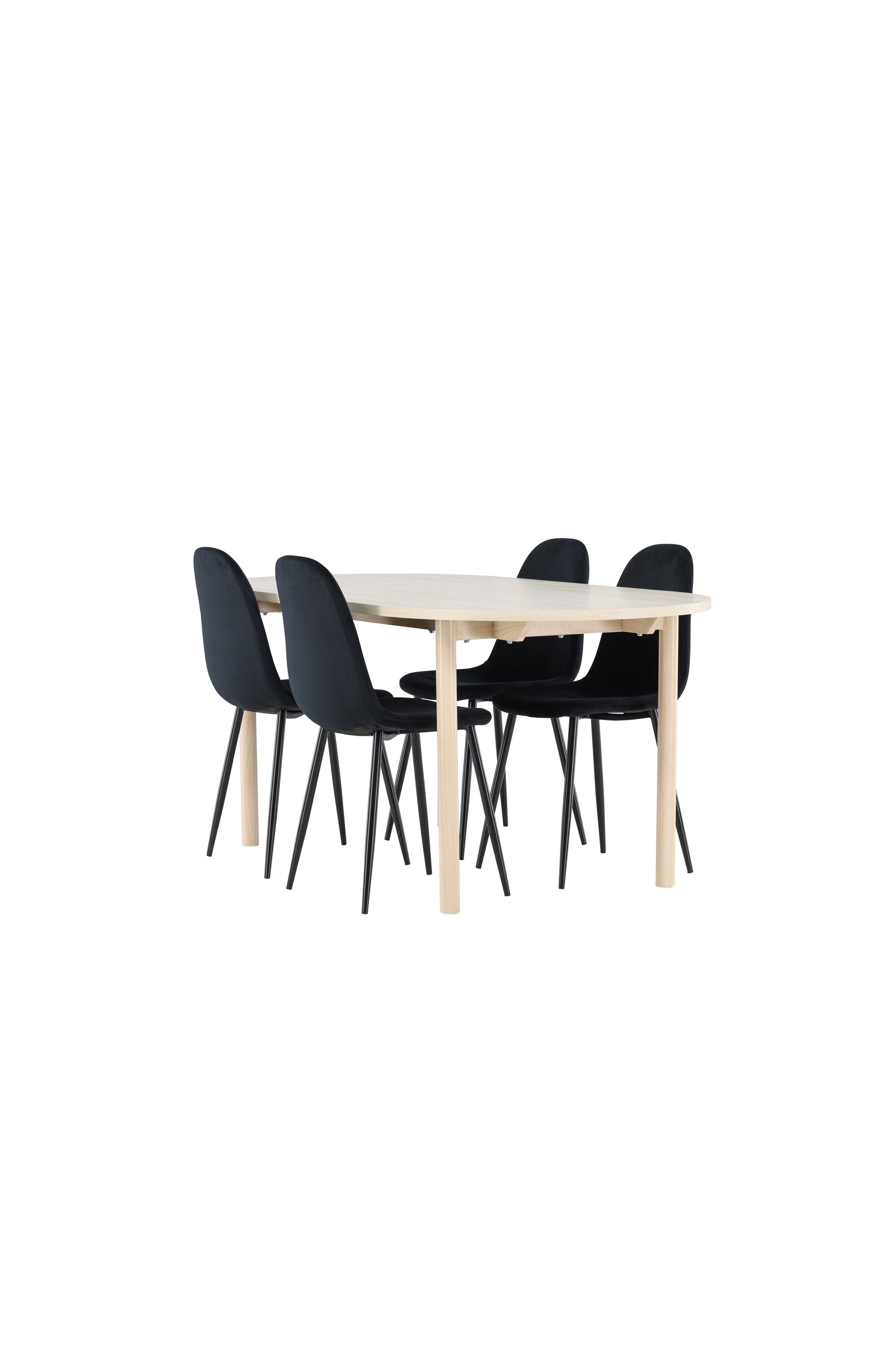 Andy Matbord med Polar Matstol-GR Dining Set-Venture Home-peaceofhome.se