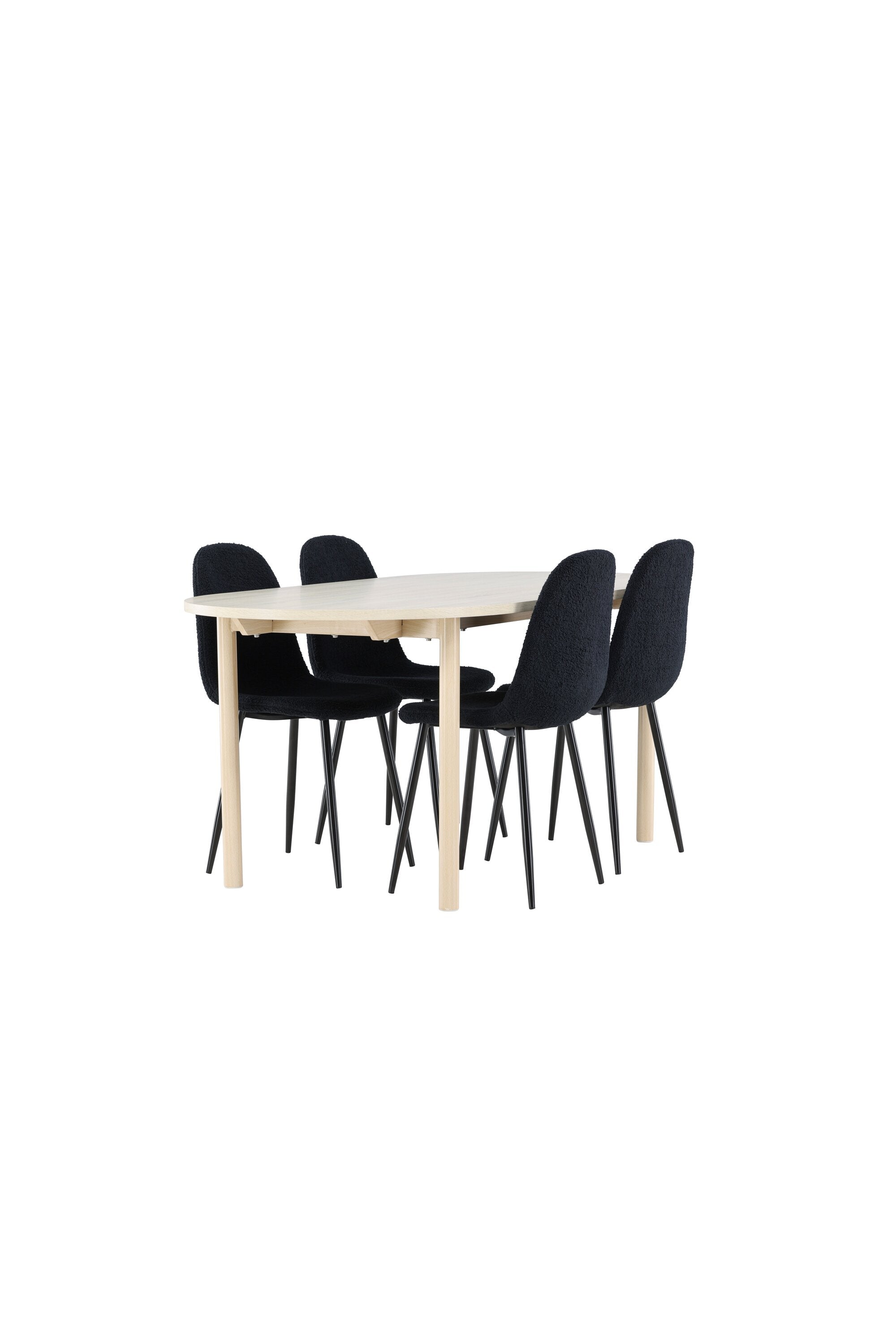 Andy Matbord med Polar Matstol-GR Dining Set-Venture Home-peaceofhome.se