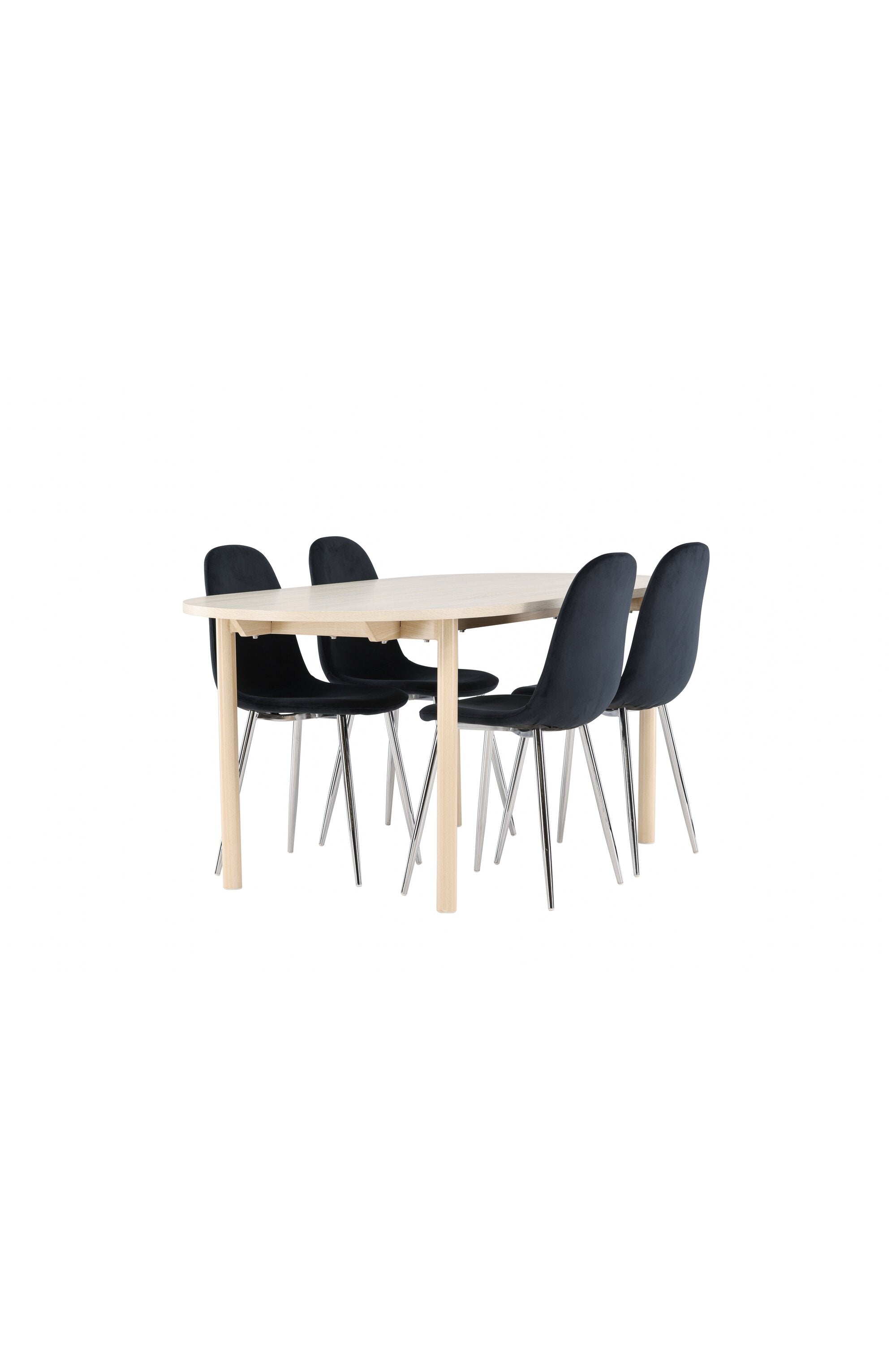 Andy Matbord med Polar Matstol-GR Dining Set-Venture Home-peaceofhome.se