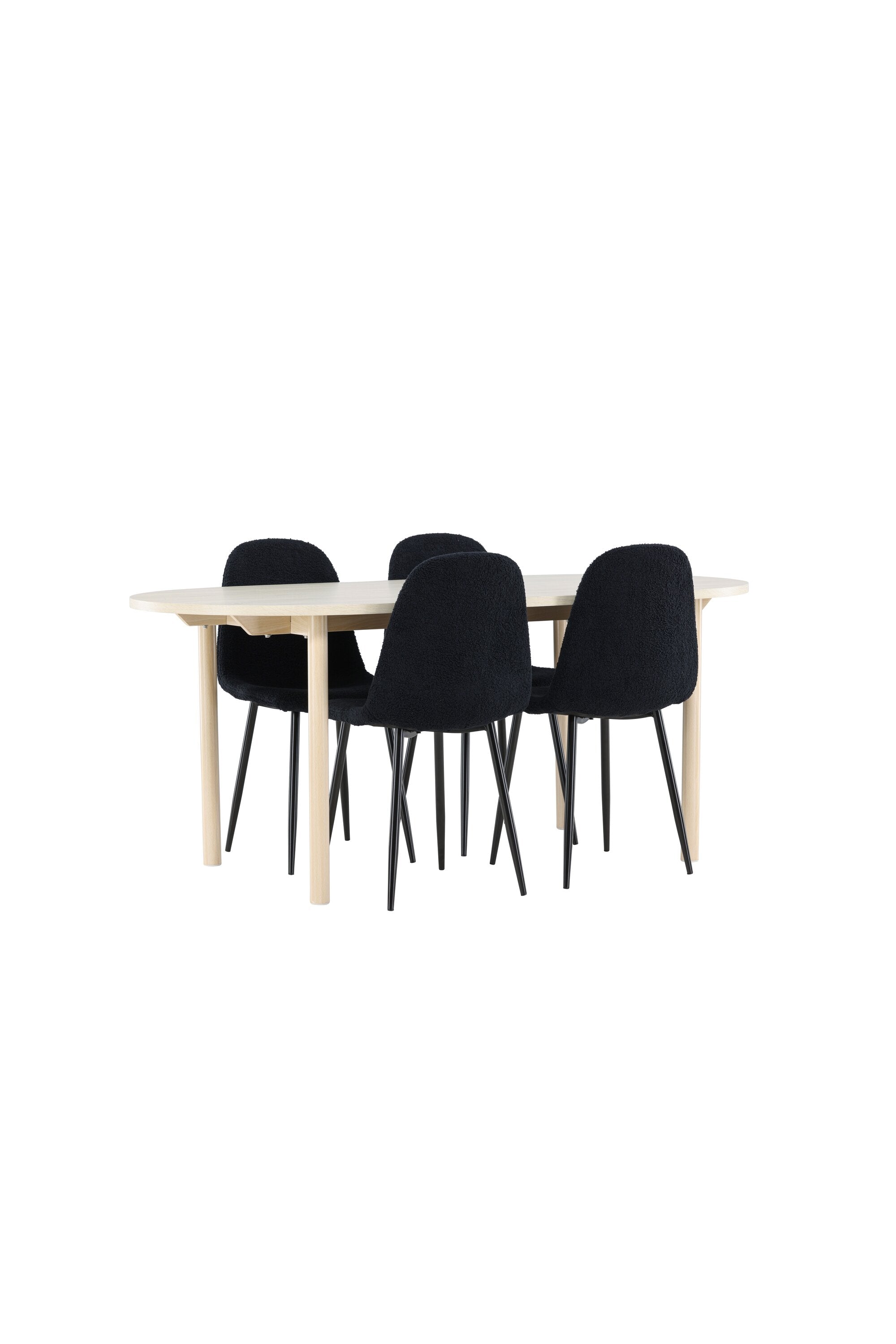 Andy Matbord med Polar Matstol-GR Dining Set-Venture Home-peaceofhome.se