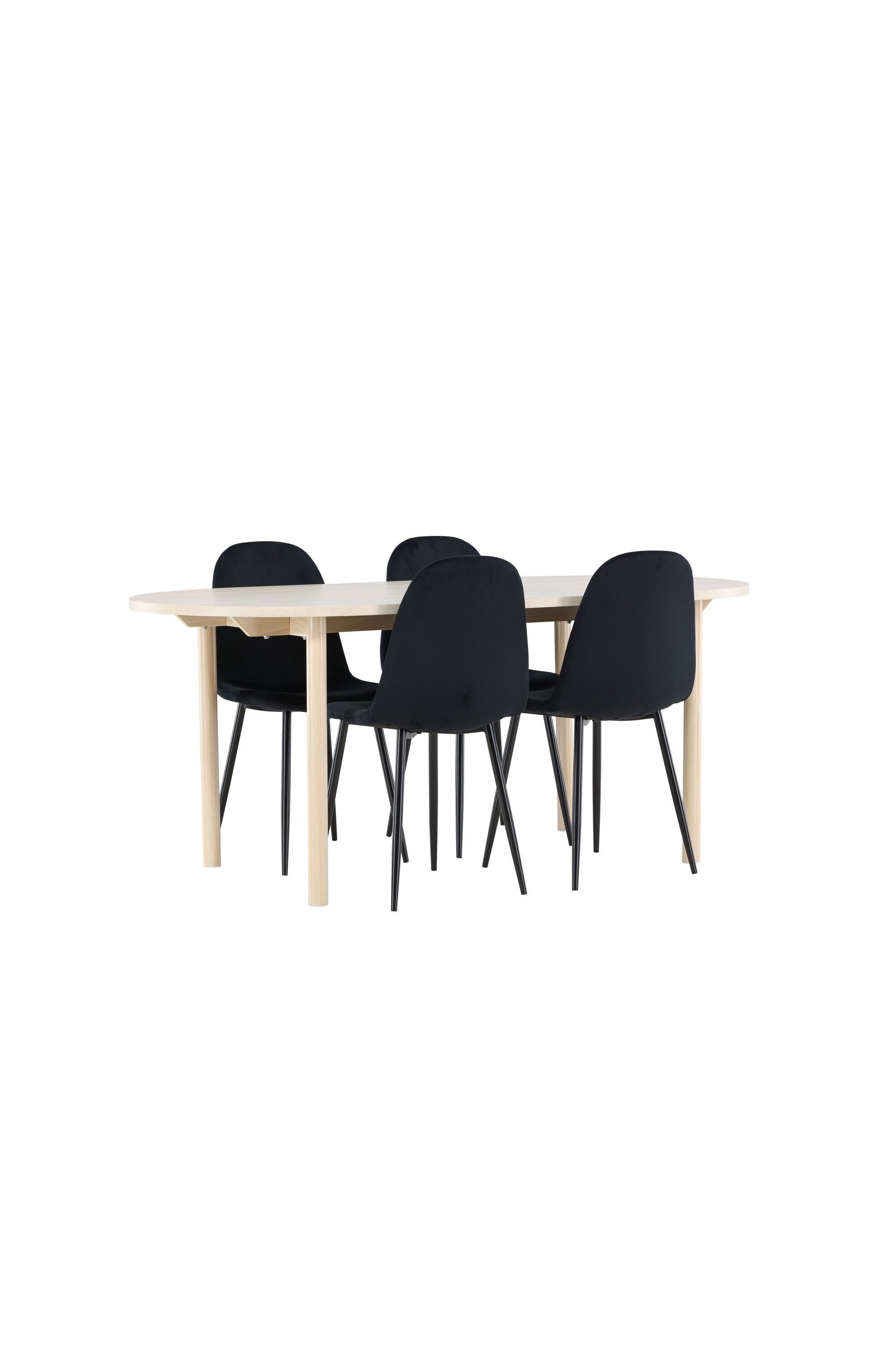 Andy Matbord med Polar Matstol-GR Dining Set-Venture Home-peaceofhome.se