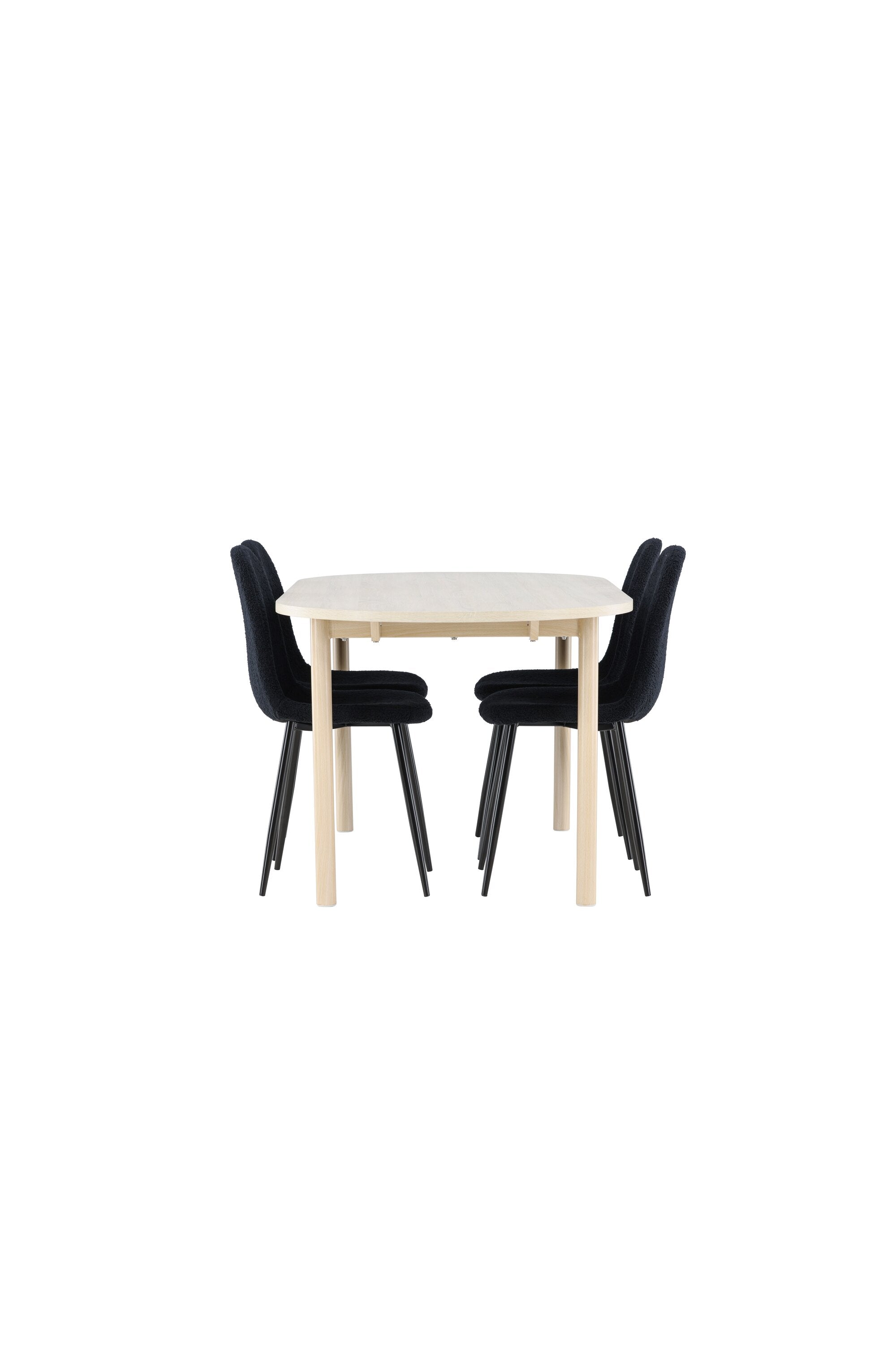 Andy Matbord med Polar Matstol-GR Dining Set-Venture Home-peaceofhome.se