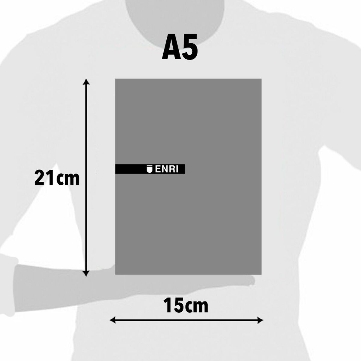 Anteckningsblock ENRI Röd A5 80 Blad (5 antal)-Kontor och Kontorsmaterial, Pappersprodukter för kontoret-ENRI-peaceofhome.se