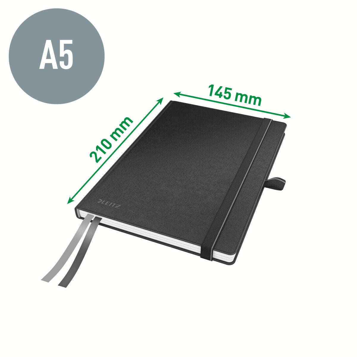 Anteckningsblock Leitz Complete Svart A5 80 Blad-Kontor och Kontorsmaterial, Pappersprodukter för kontoret-Leitz-peaceofhome.se