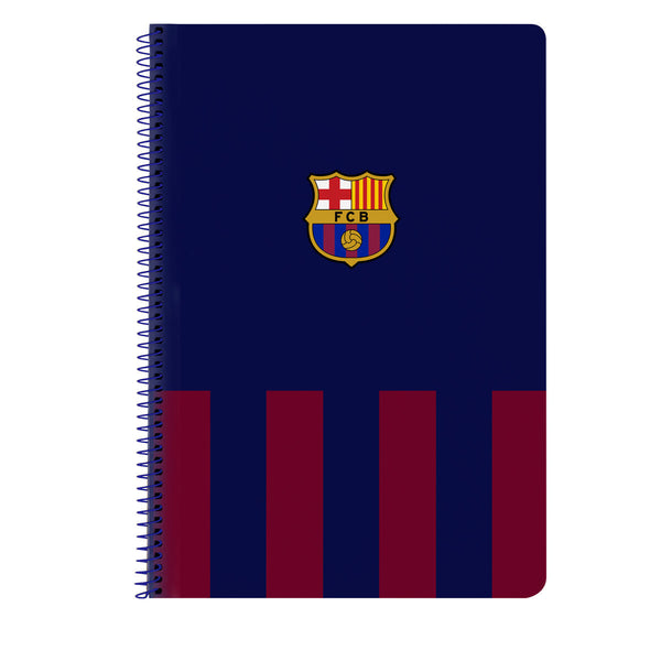 Anteckningsbok F.C. Barcelona 24/25 Rödbrun Marinblå A4 80 Blad-Kontor och Kontorsmaterial, Pappersprodukter för kontoret-F.C. Barcelona-peaceofhome.se