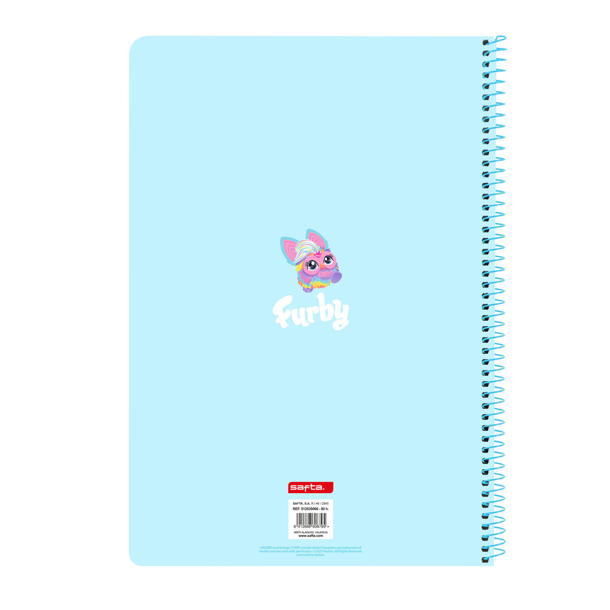Anteckningsbok Furby Himmelsblå A4 80 Blad-Kontor och Kontorsmaterial, Pappersprodukter för kontoret-Furby-peaceofhome.se