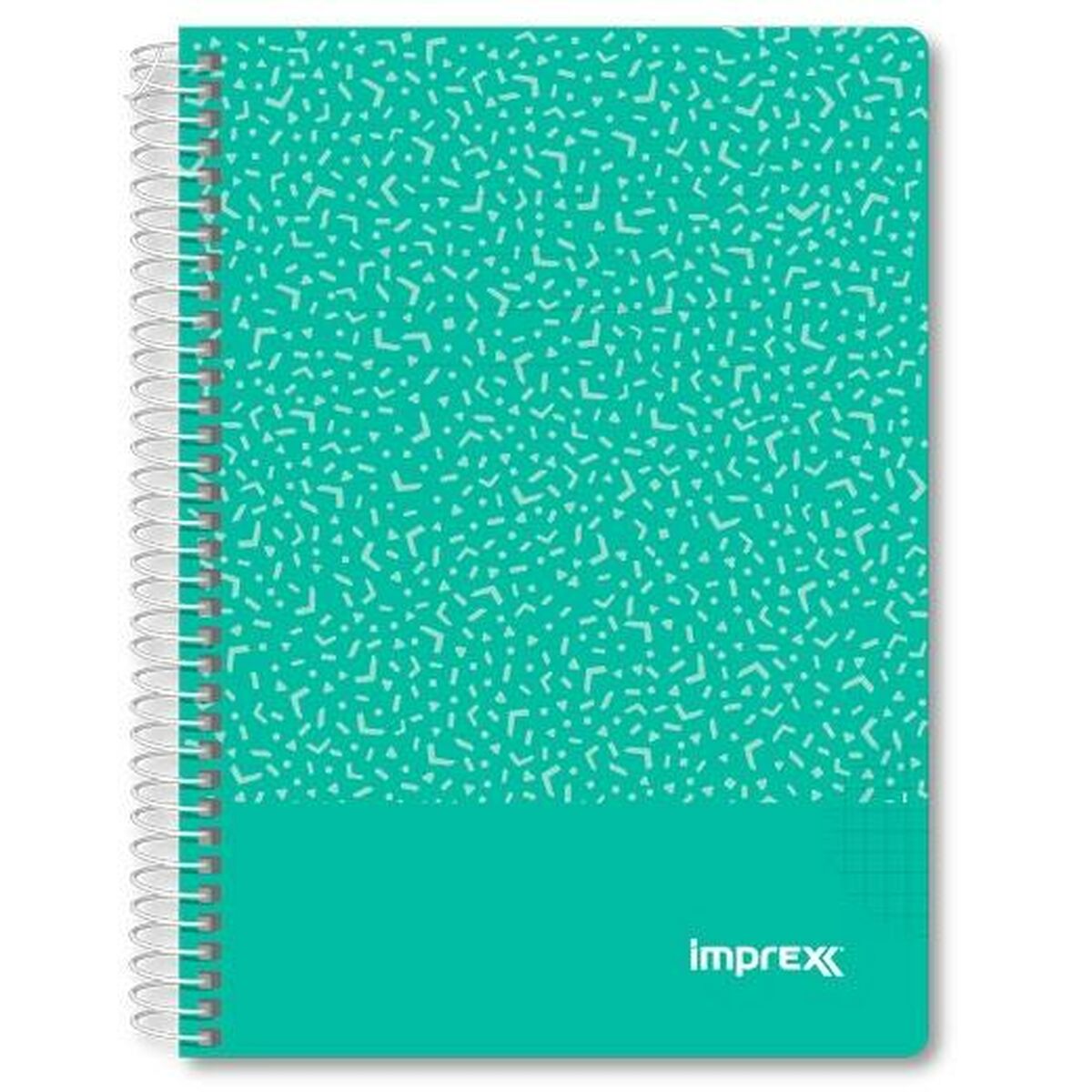 Anteckningsbok Imprex Grön A5 80 Blad (4 antal)-Kontor och Kontorsmaterial, Pappersprodukter för kontoret-Imprex-peaceofhome.se