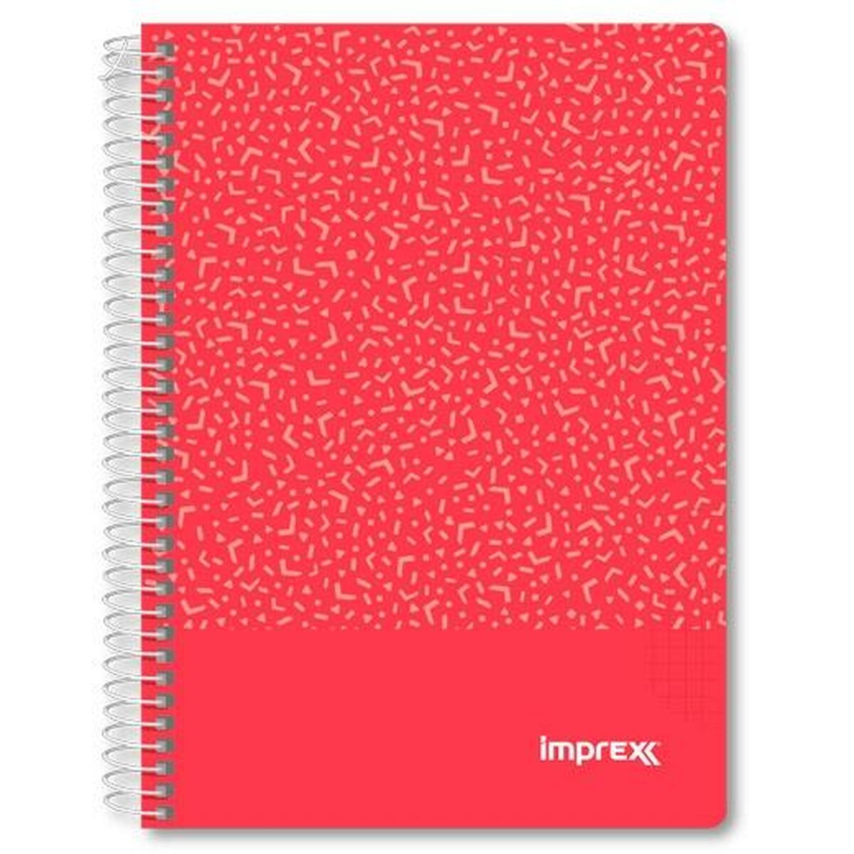 Anteckningsbok Imprex Röd A5 80 Blad (4 antal)-Kontor och Kontorsmaterial, Pappersprodukter för kontoret-Imprex-peaceofhome.se