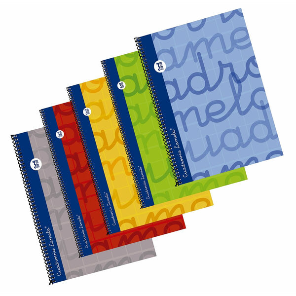 Anteckningsbok Lamela Multicolour Din A4 5 Delar 80 Blad-Kontor och Kontorsmaterial, Pappersprodukter för kontoret-Lamela-peaceofhome.se