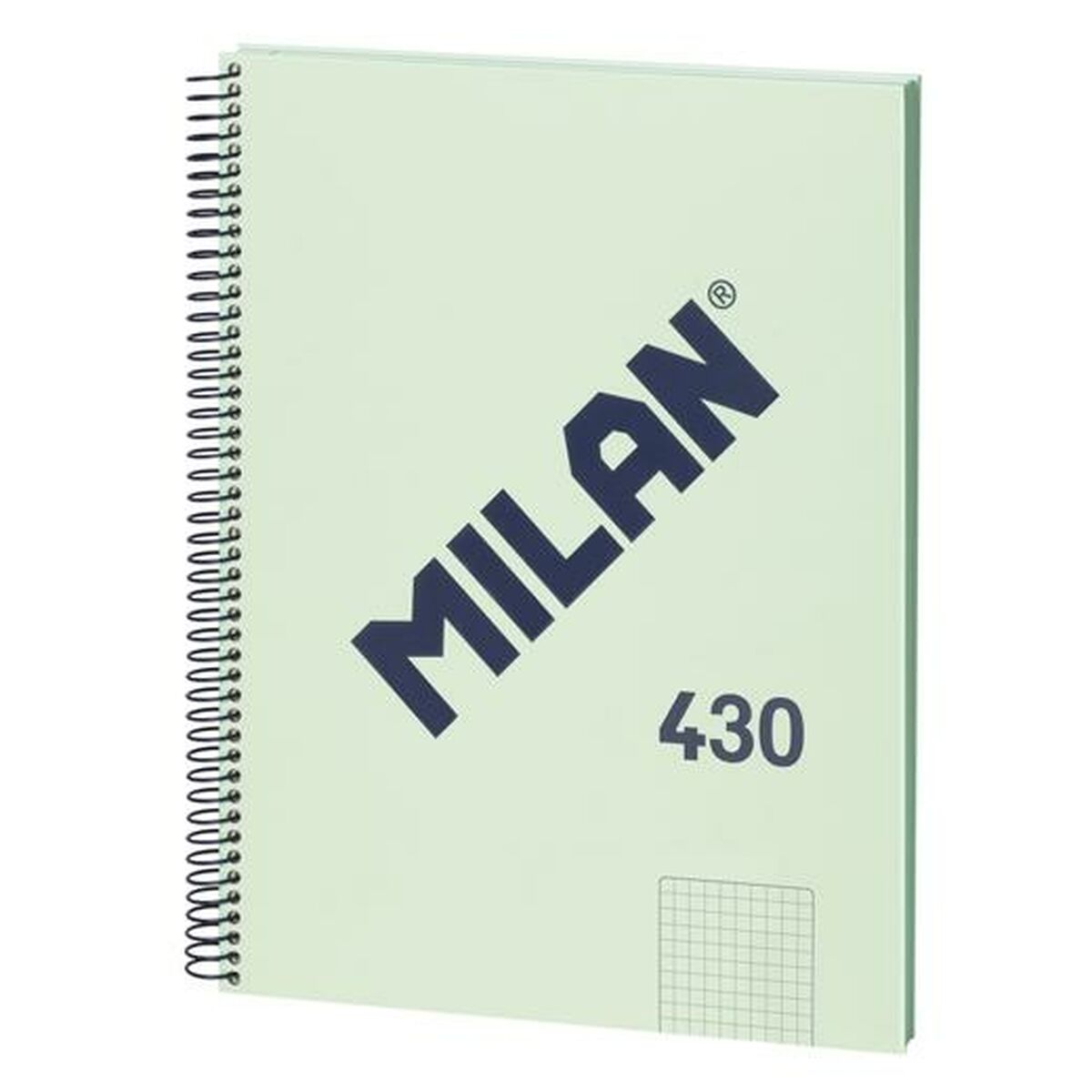 Anteckningsbok Milan 430 Grön A4 80 Blad (3 antal)-Kontor och Kontorsmaterial, Pappersprodukter för kontoret-Milan-peaceofhome.se