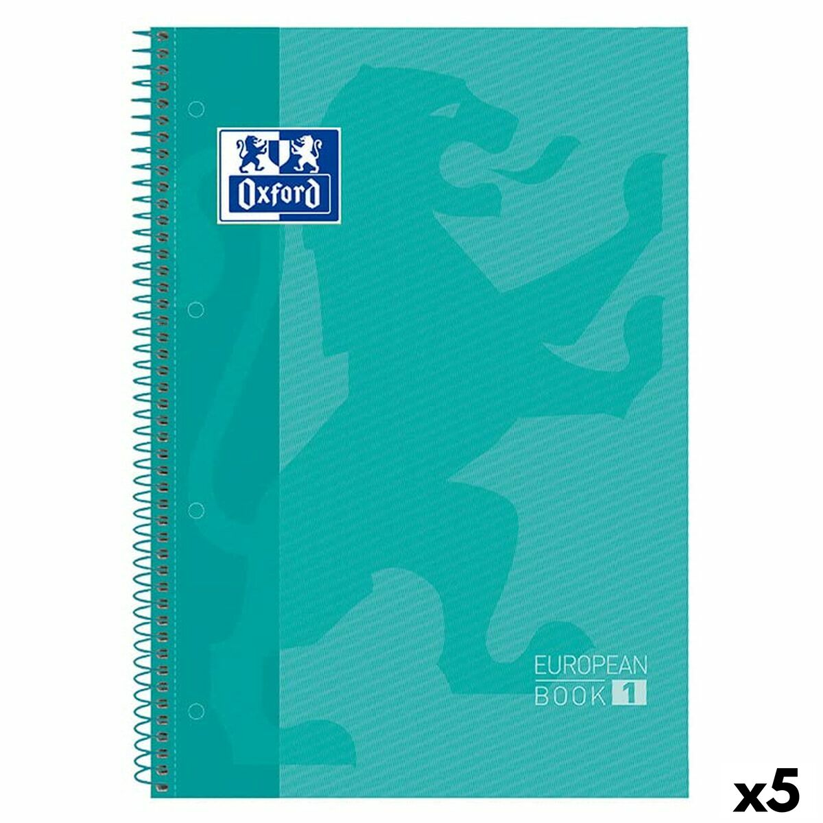 Anteckningsbok Oxford Classic A4 80 Blad (5 antal)-Kontor och Kontorsmaterial, Pappersprodukter för kontoret-Oxford-peaceofhome.se