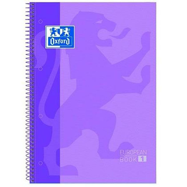 Anteckningsbok Oxford Purpur A4 (1 antal)-Kontor och Kontorsmaterial, Pappersprodukter för kontoret-Oxford-peaceofhome.se