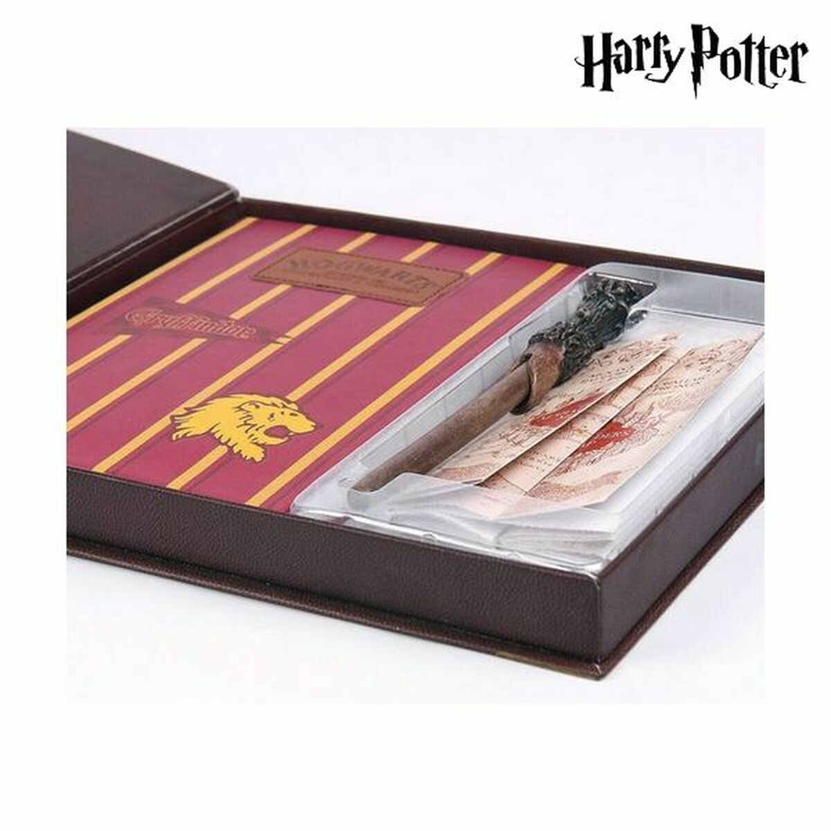 Anteckningsbok + Penna Gryffindor Harry Potter Harry Potter-Kontor och Kontorsmaterial, Pappersprodukter för kontoret-Harry Potter-peaceofhome.se