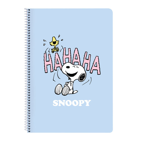 Anteckningsbok Snoopy Imagine Blå A4 80 Blad-Kontor och Kontorsmaterial, Pappersprodukter för kontoret-Snoopy-peaceofhome.se