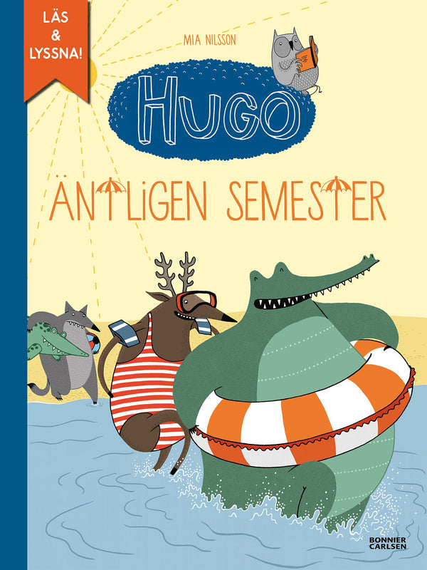 Äntligen semester! (e-bok + ljud) – E-bok – Laddas ner