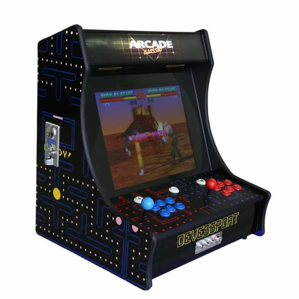 Arkadmaskin Pacman 19" Retro 66 x 55 x 48 cm-Leksaker och spel, Spel och tillbehör-BigBuy Fun-peaceofhome.se